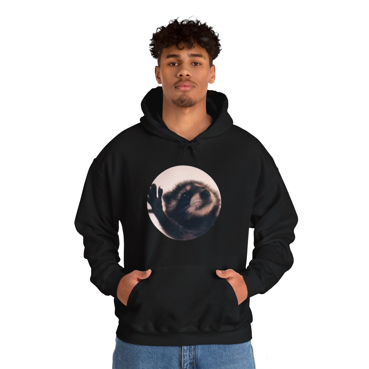 Pedro Raccoon Unisex Heavy Blend™ Hooded Sweatshirt