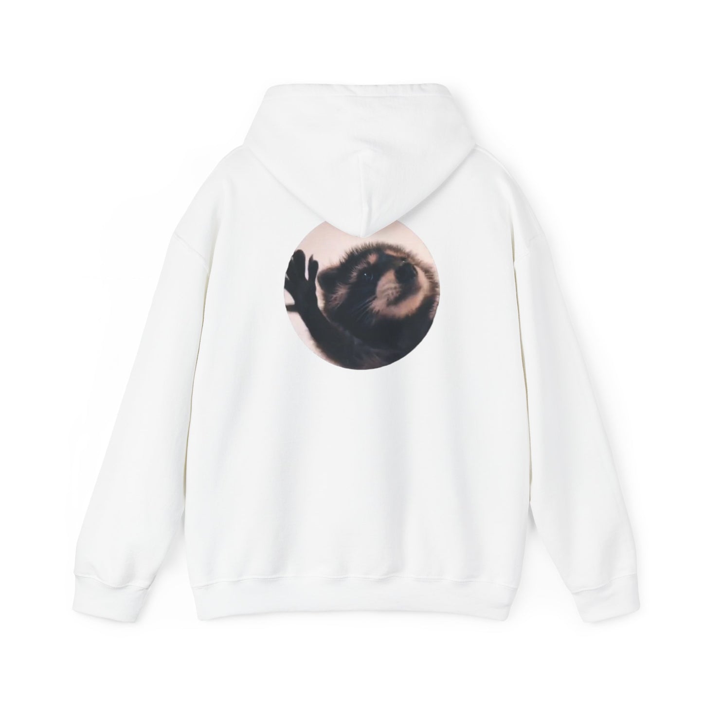 Pedro Raccoon Front and Back Unisex Heavy Blend™ Hooded Sweatshirt