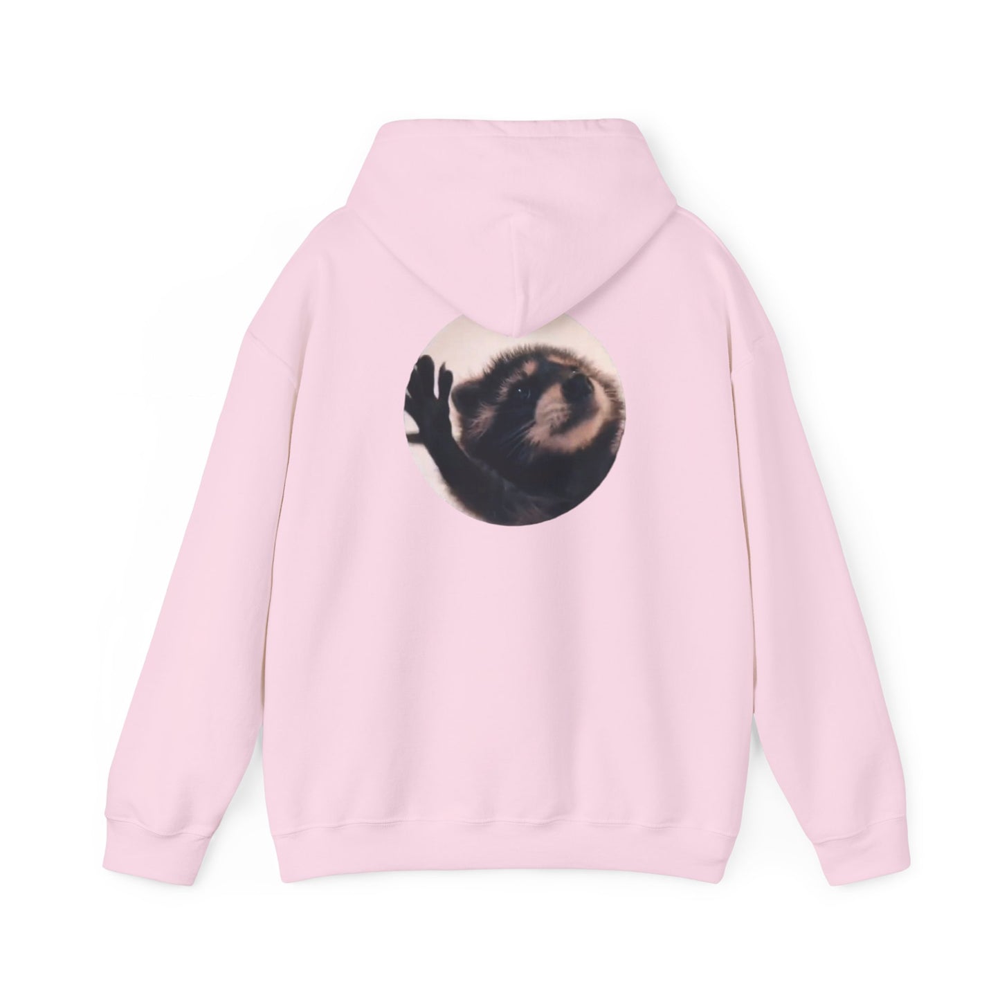 Pedro Raccoon Front and Back Unisex Heavy Blend™ Hooded Sweatshirt