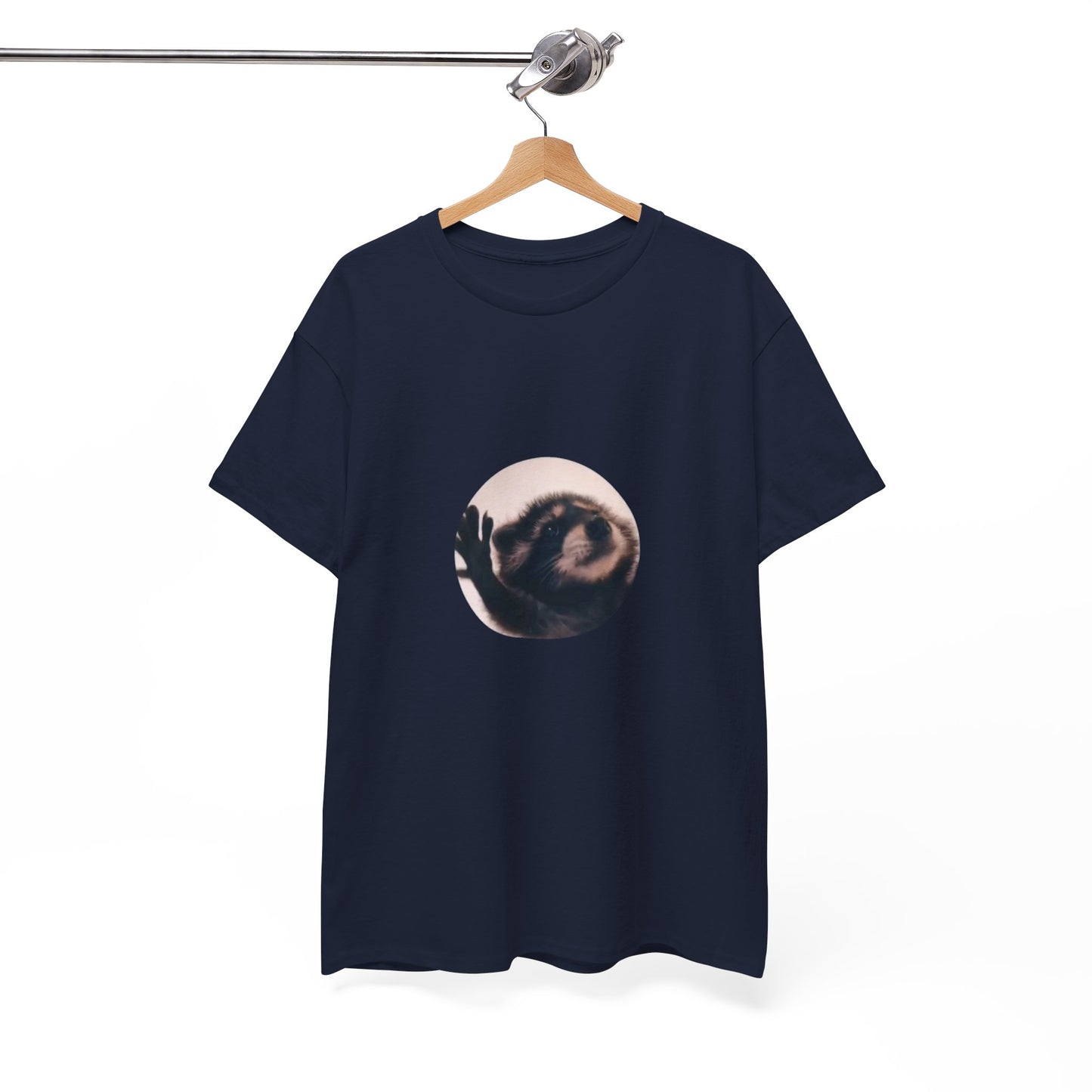 Pedro Raccoon Unisex Heavy Cotton Tee