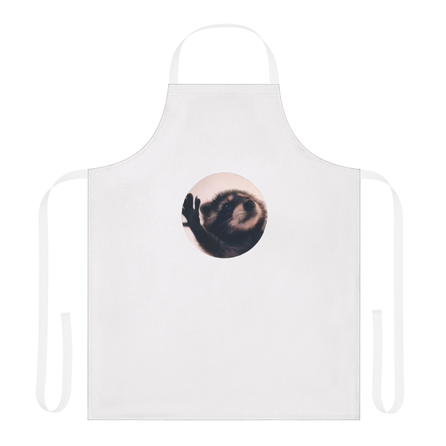 Pedro Raccoon Apron, 5-Color Straps (AOP)