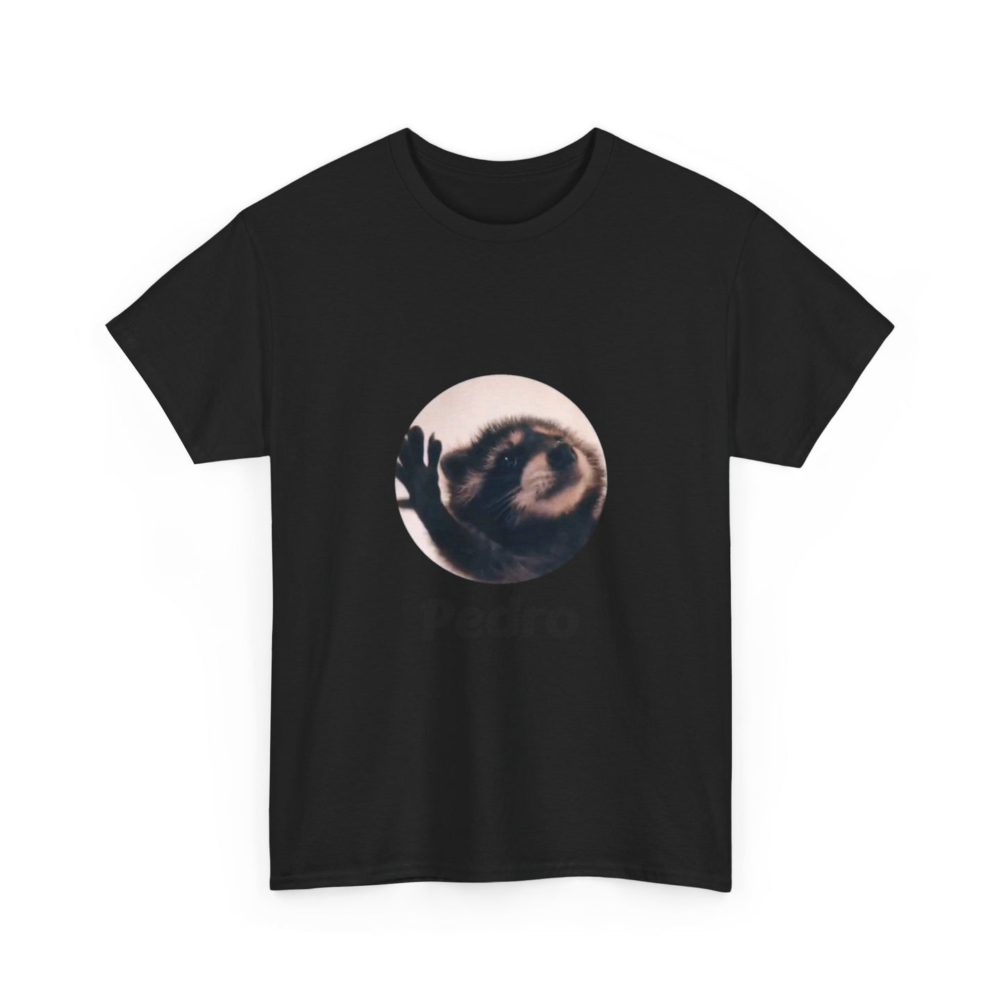 Pedro Raccoon Unisex Heavy Cotton Tee