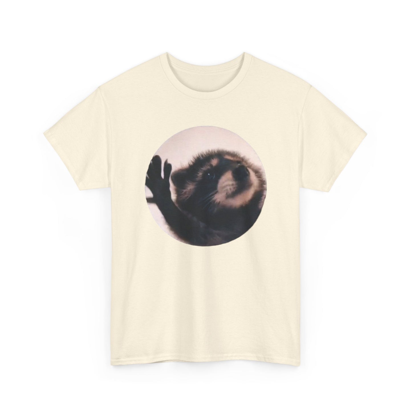 Pedro Raccoon Unisex Heavy Cotton Tee