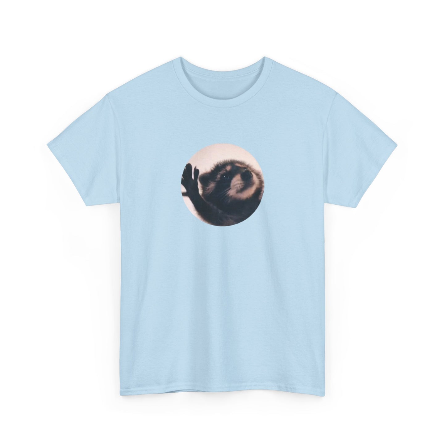 Pedro Raccoon Unisex Heavy Cotton Tee