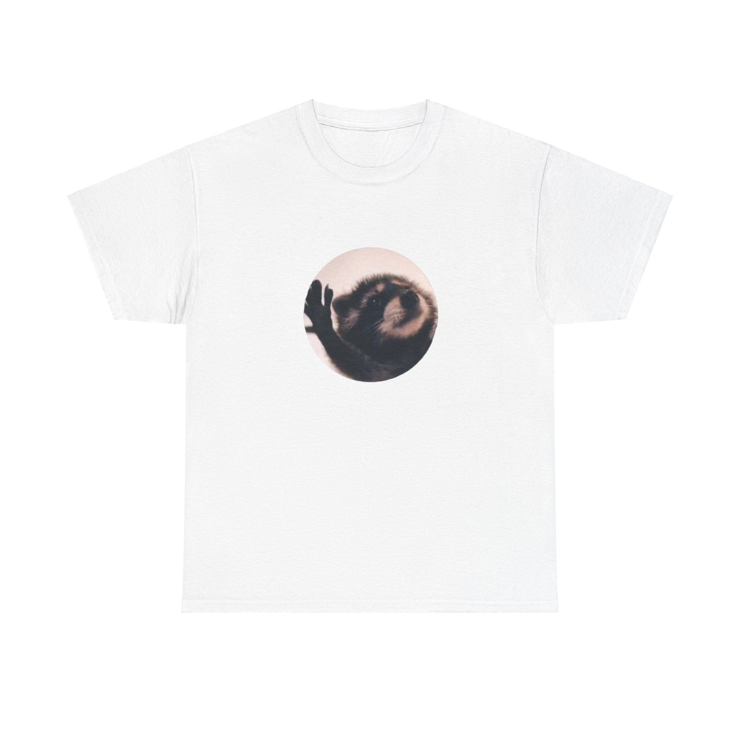 Pedro Raccoon Unisex Heavy Cotton Tee