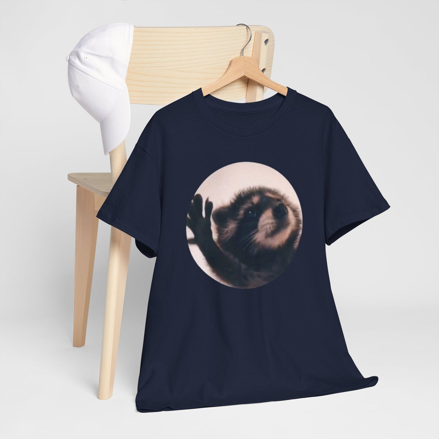 Pedro Raccoon Unisex Heavy Cotton Tee