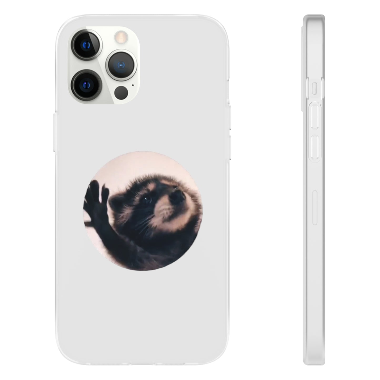 Pedro Raccoon Flexi Cases