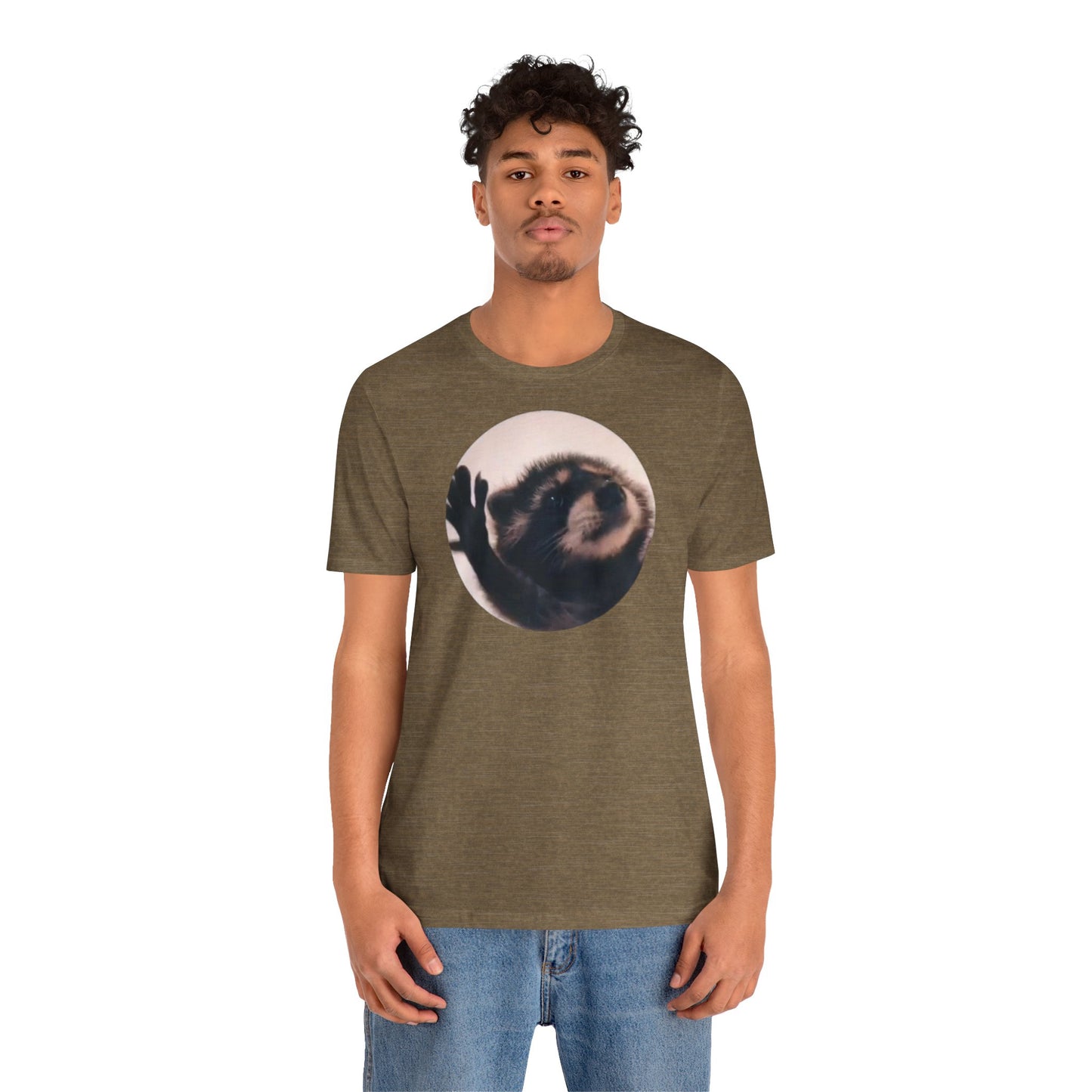 Pedro Raccoon Unisex Jersey Short Sleeve Tee