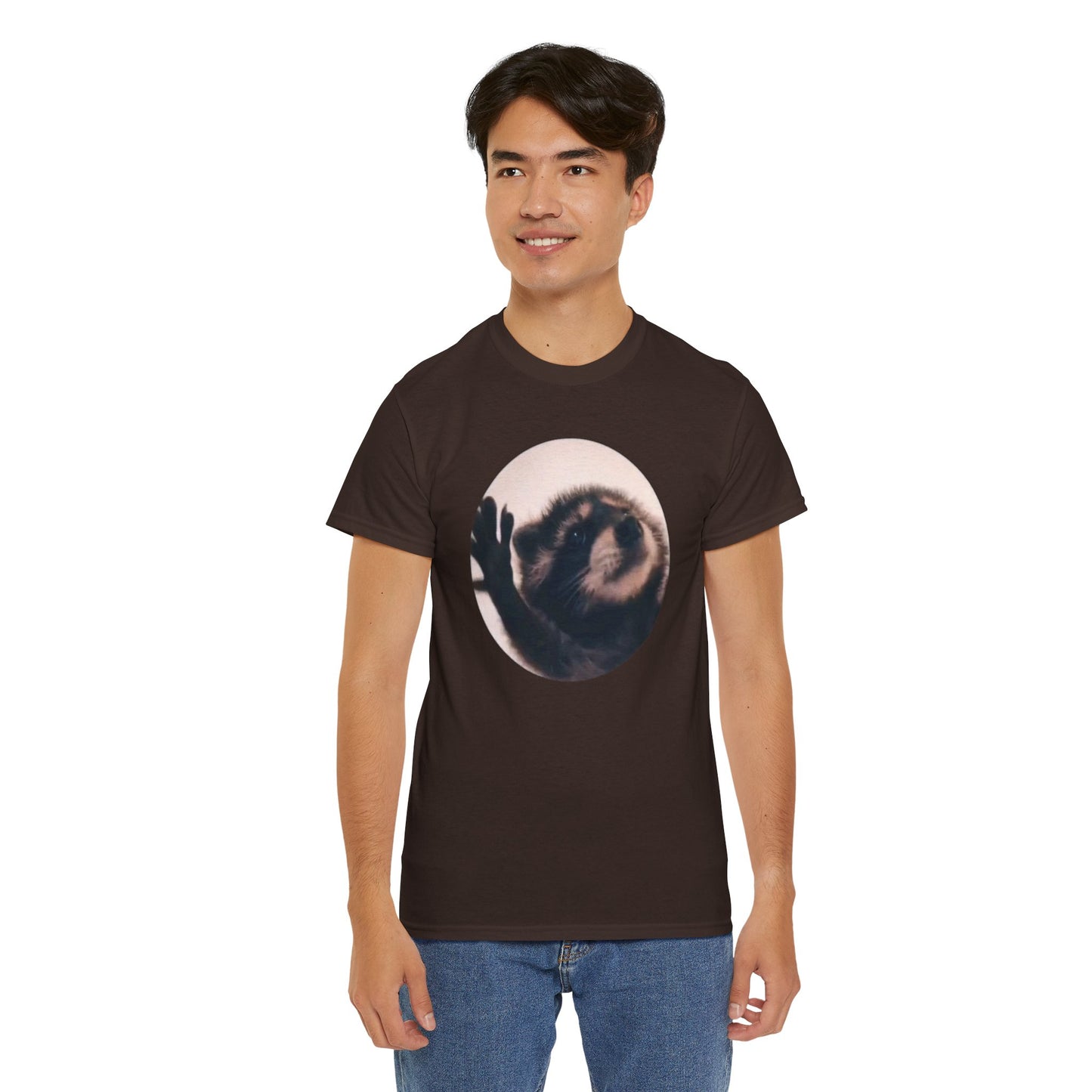 Pedro Raccoon Unisex Heavy Cotton Tee