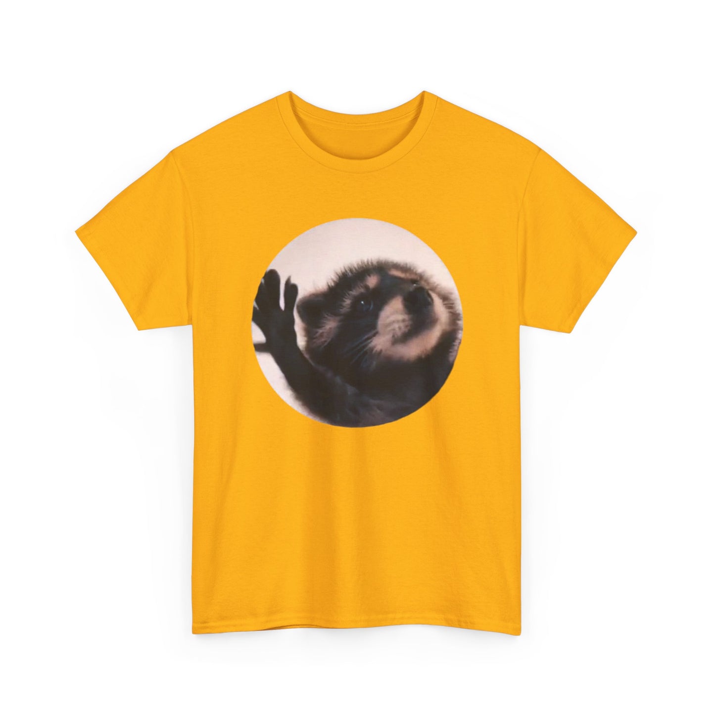 Pedro Raccoon Unisex Heavy Cotton Tee