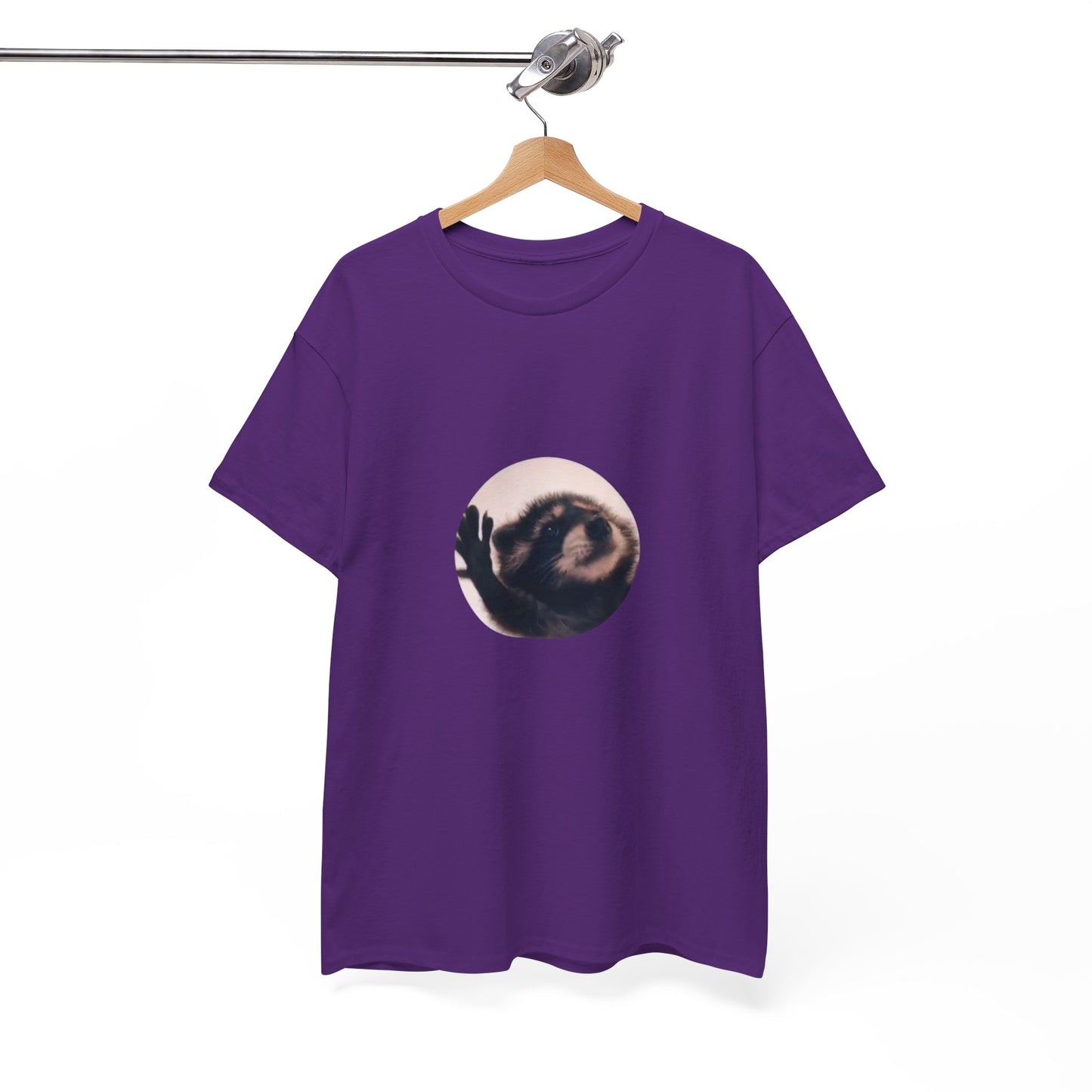 Pedro Raccoon Unisex Heavy Cotton Tee