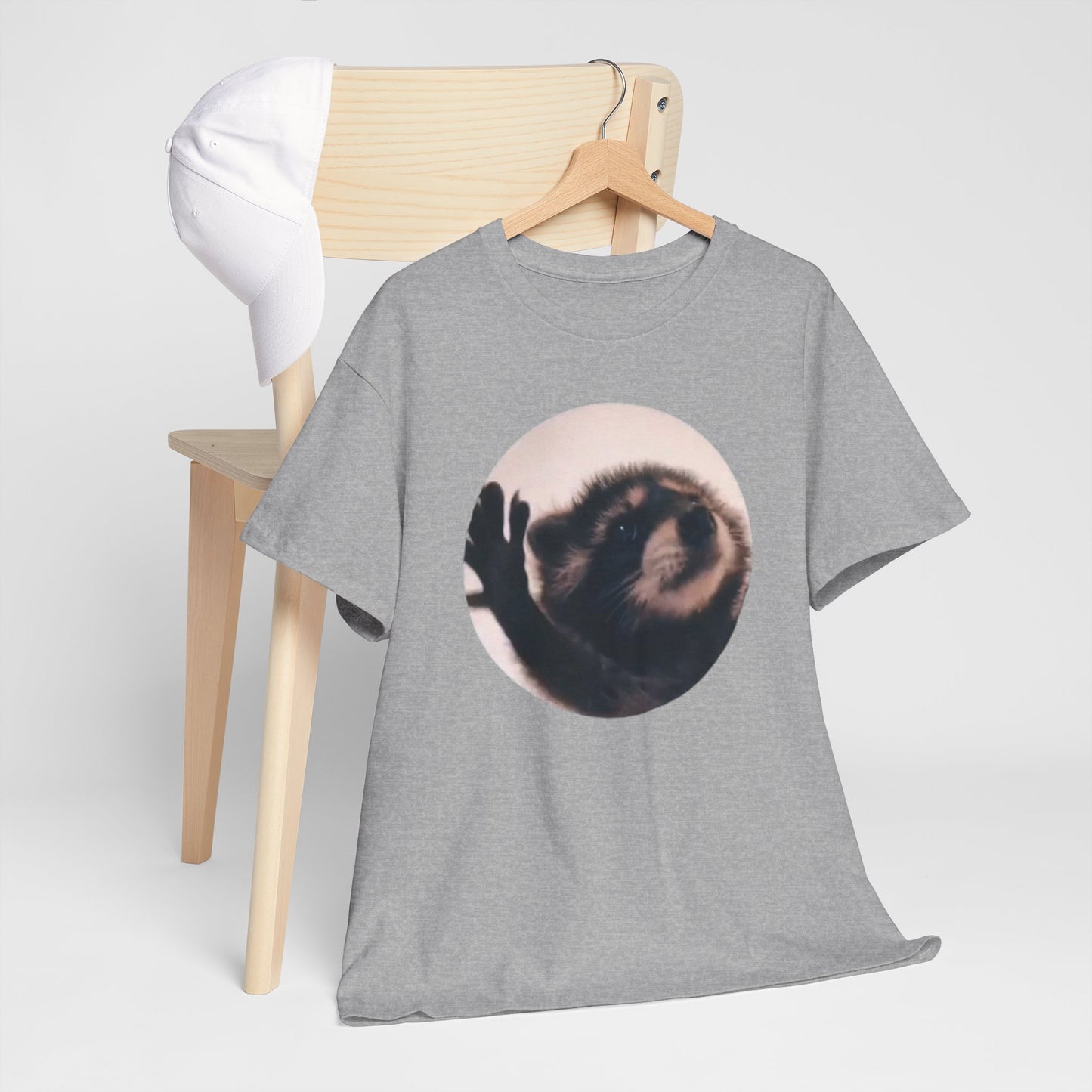 Pedro Raccoon Unisex Heavy Cotton Tee