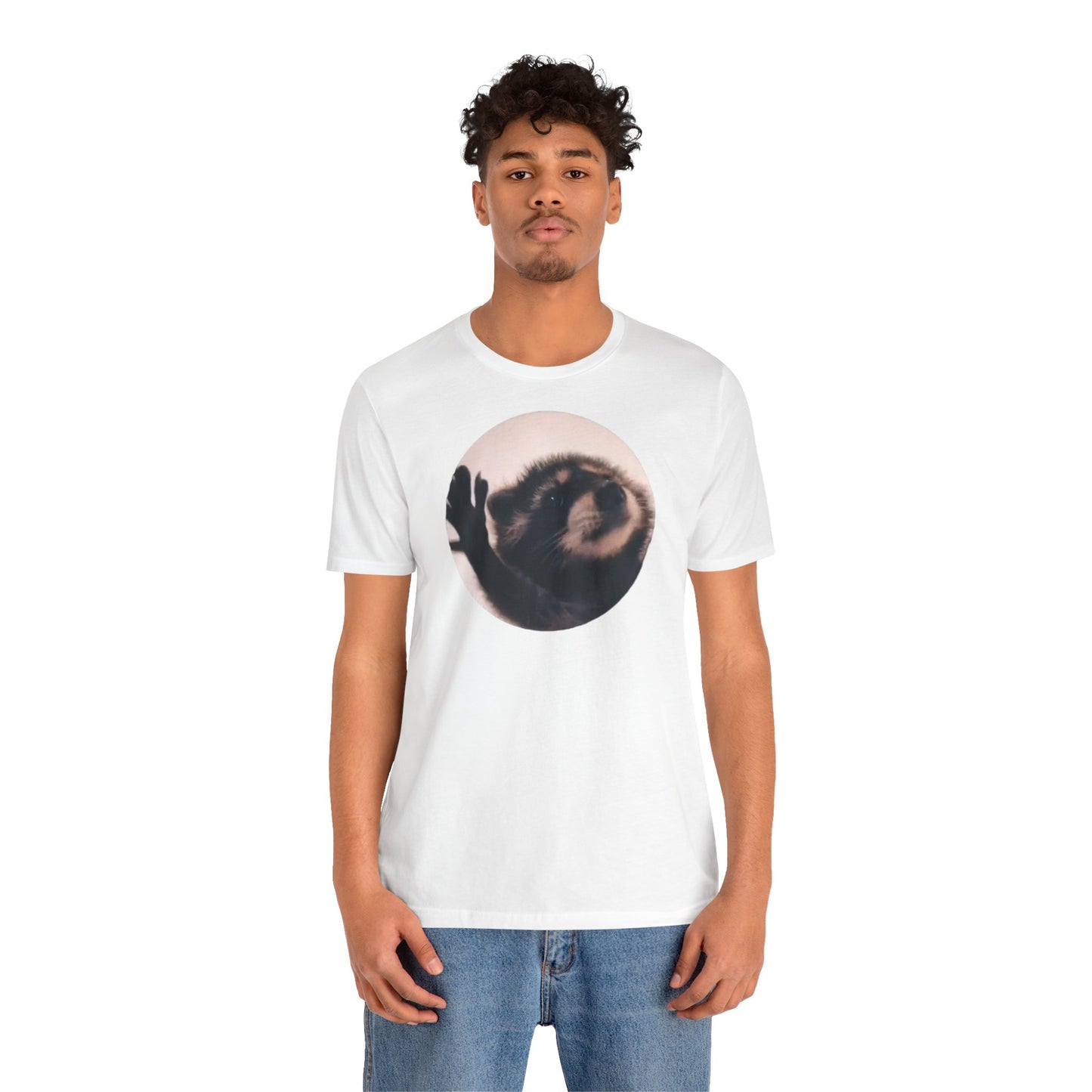 Pedro Raccoon Unisex Jersey Short Sleeve Tee