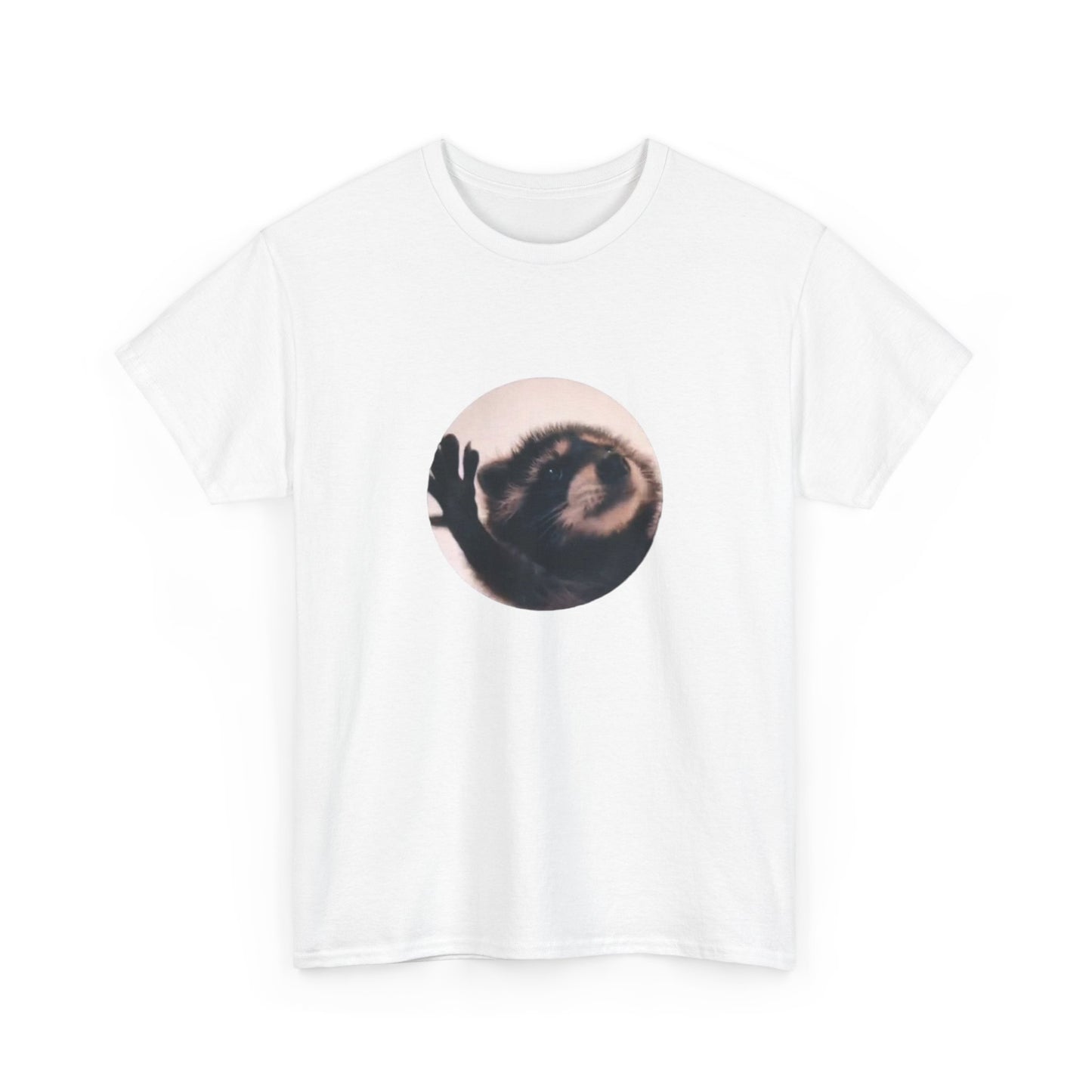 Pedro Raccoon Unisex Heavy Cotton Tee