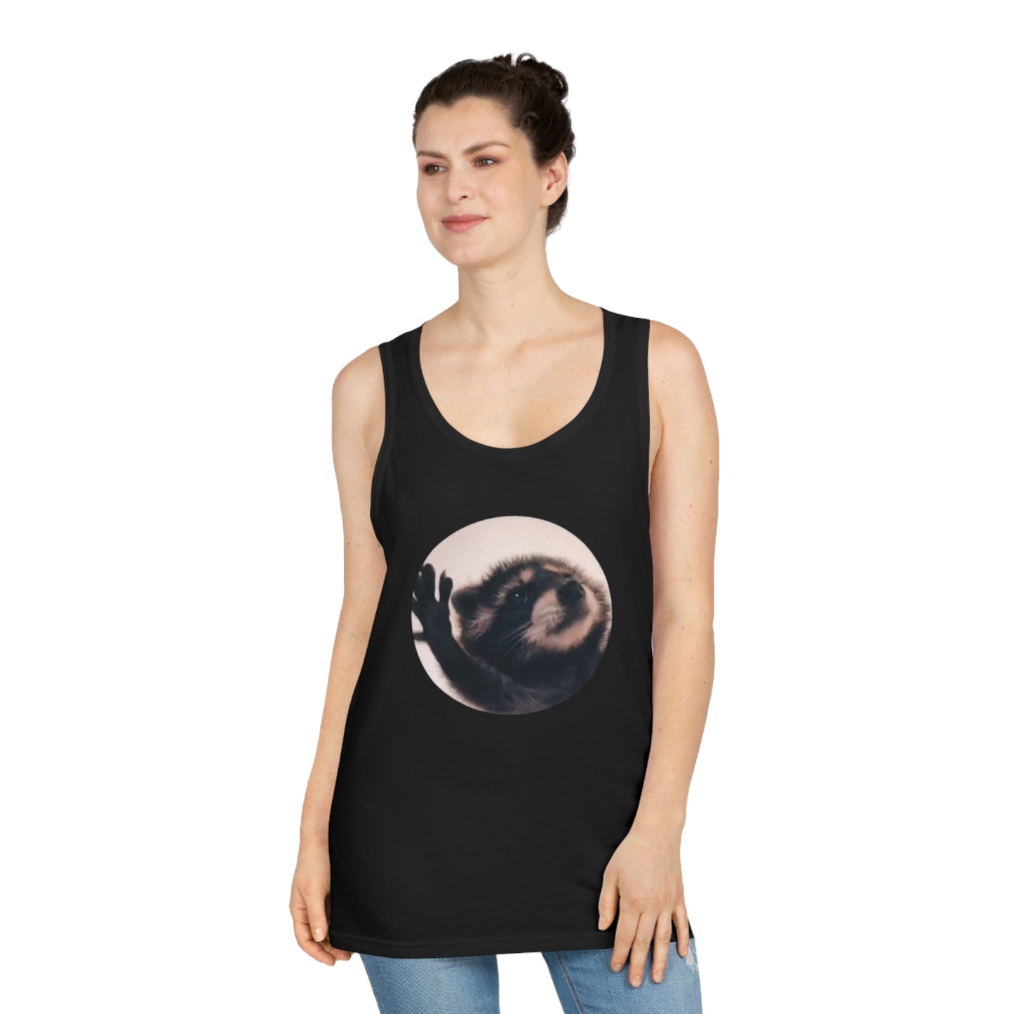 Pedro Raccoon Unisex Softstyle™ Tank Top