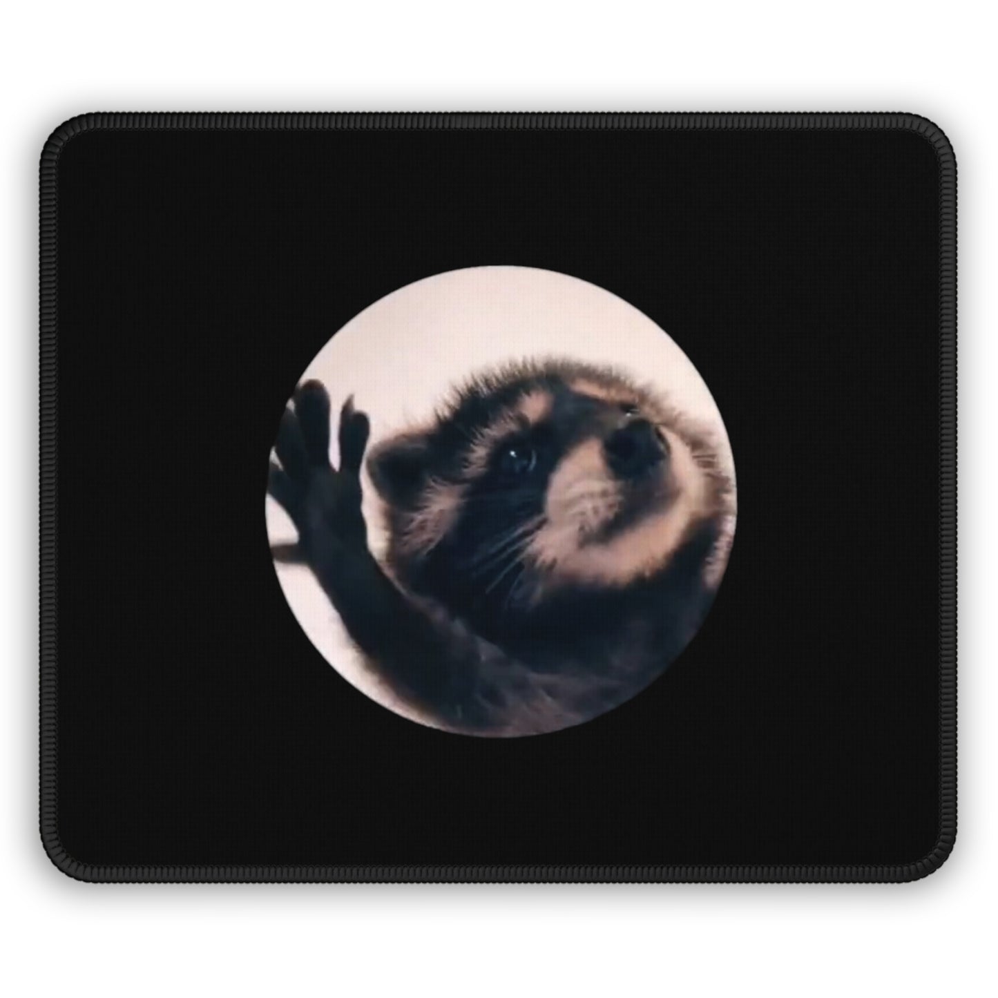 Pedro Raccoon Gaming Mouse Pad