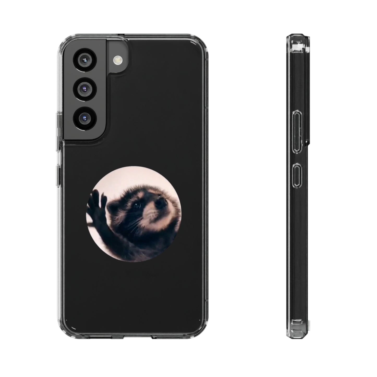 Pedro Raccoon Clear Cases