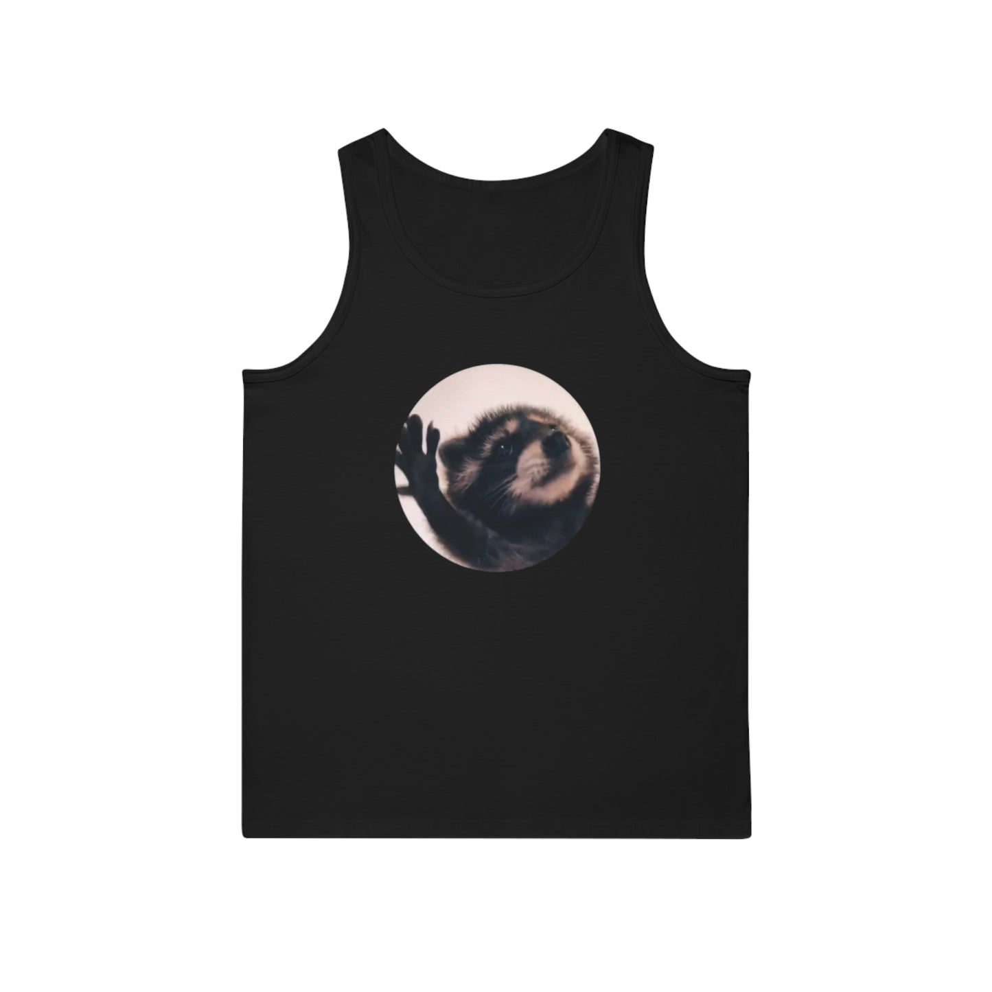 Pedro Raccoon Unisex Softstyle™ Tank Top