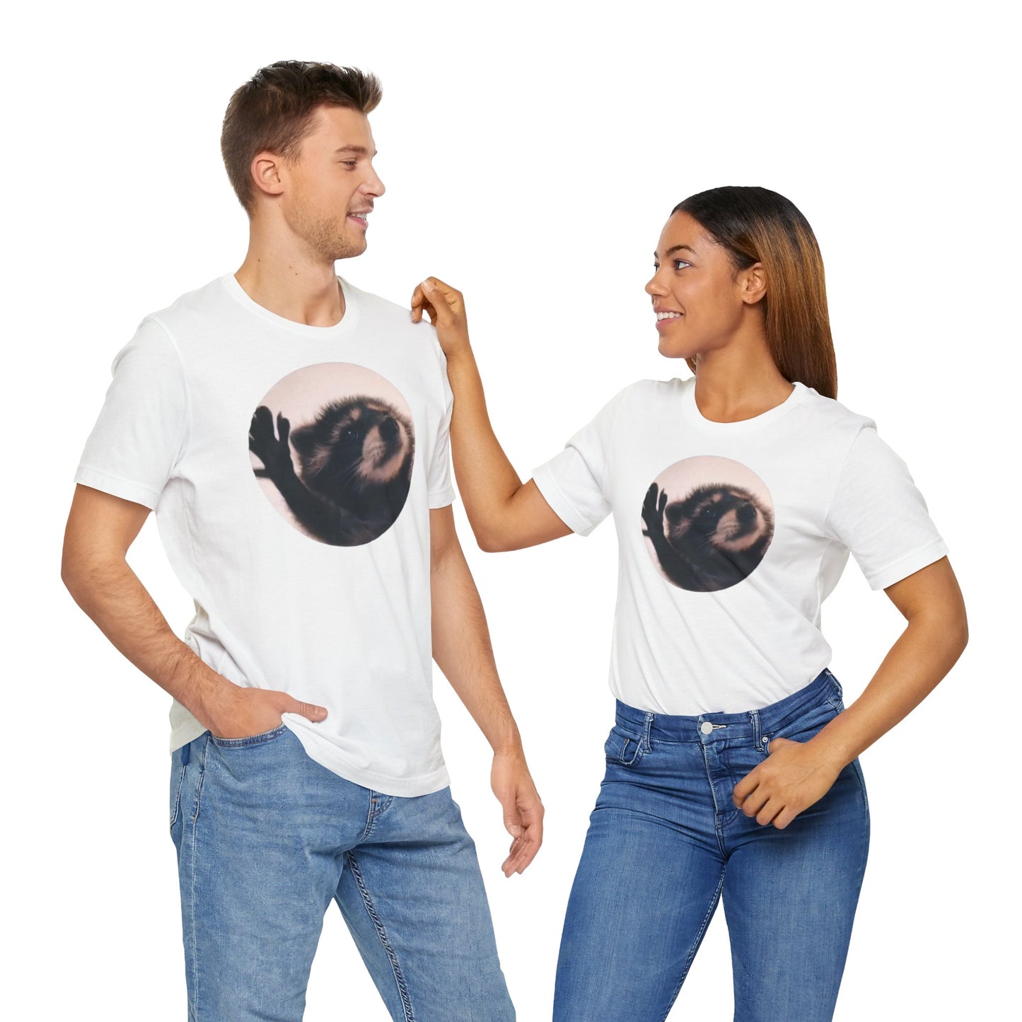 Pedro Raccoon Unisex Jersey Short Sleeve Tee