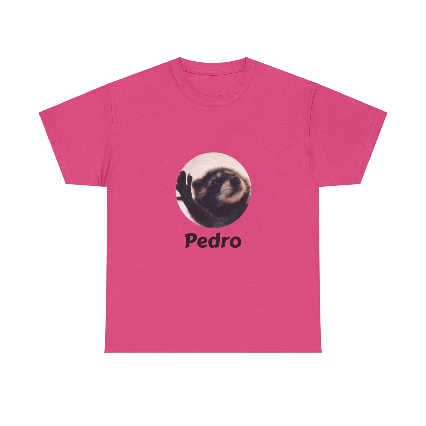 Pedro Raccoon Unisex Heavy Cotton Tee