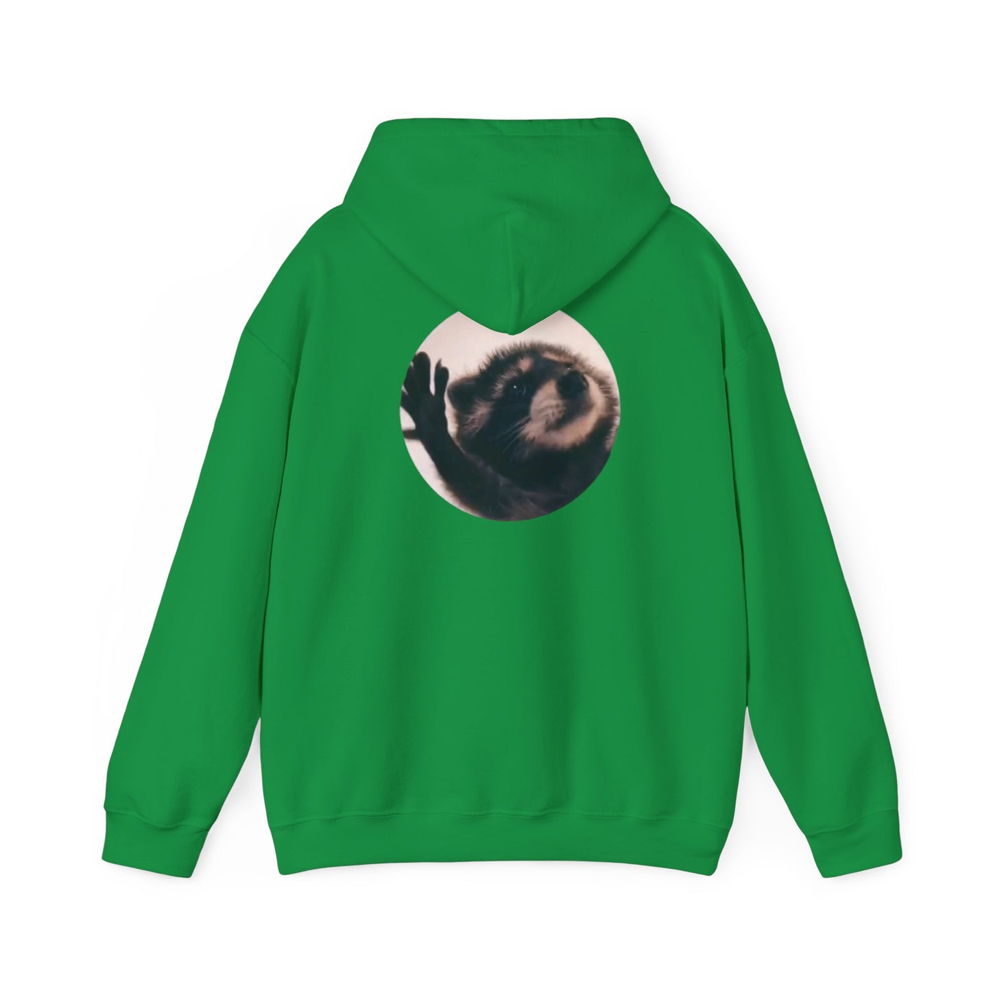 Pedro Raccoon Front and Back Unisex Heavy Blend™ Hooded Sweatshirt