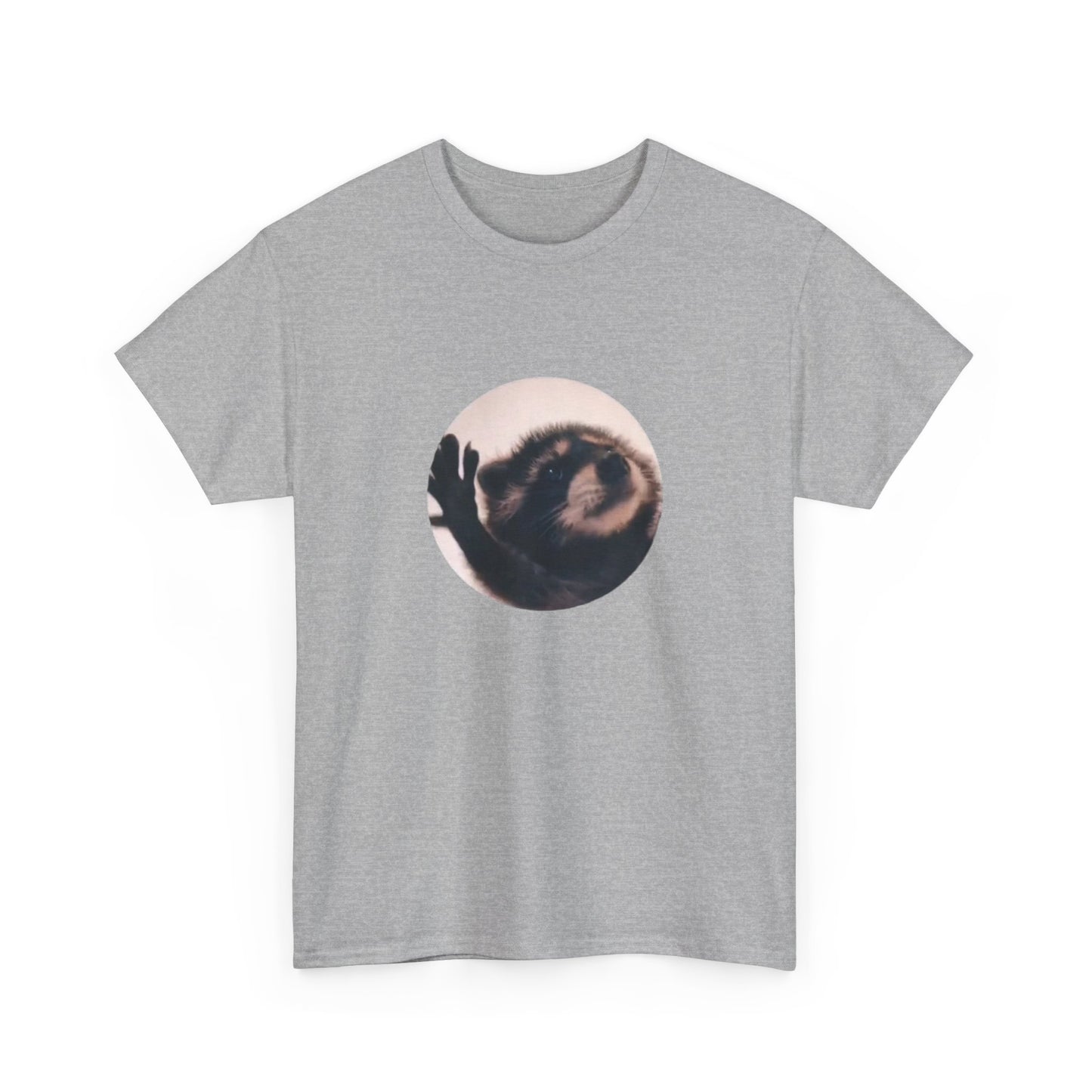 Pedro Raccoon Unisex Heavy Cotton Tee