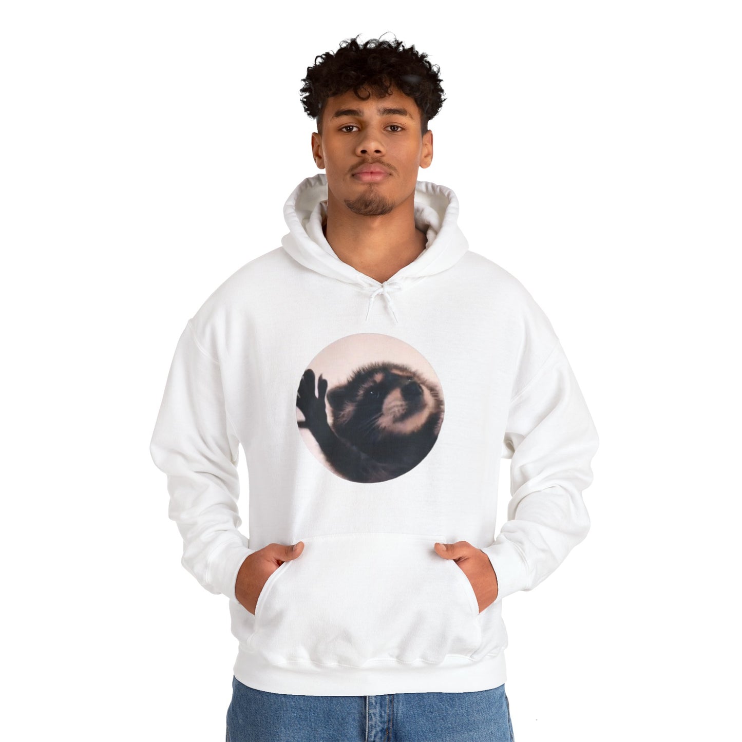 Pedro Raccoon Unisex Heavy Blend™ Hooded Sweatshirt