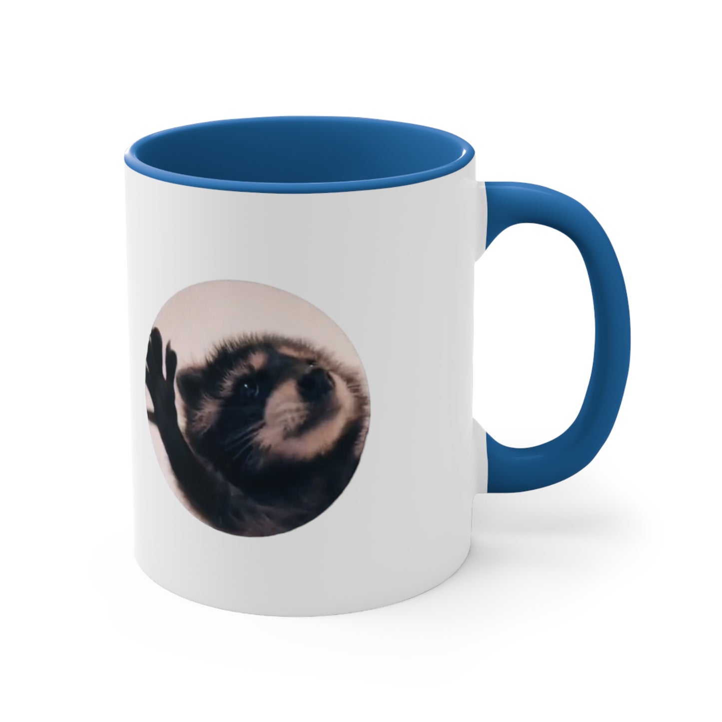 Pedro Raccoon Accent Coffee Mug, 11oz (330ml)