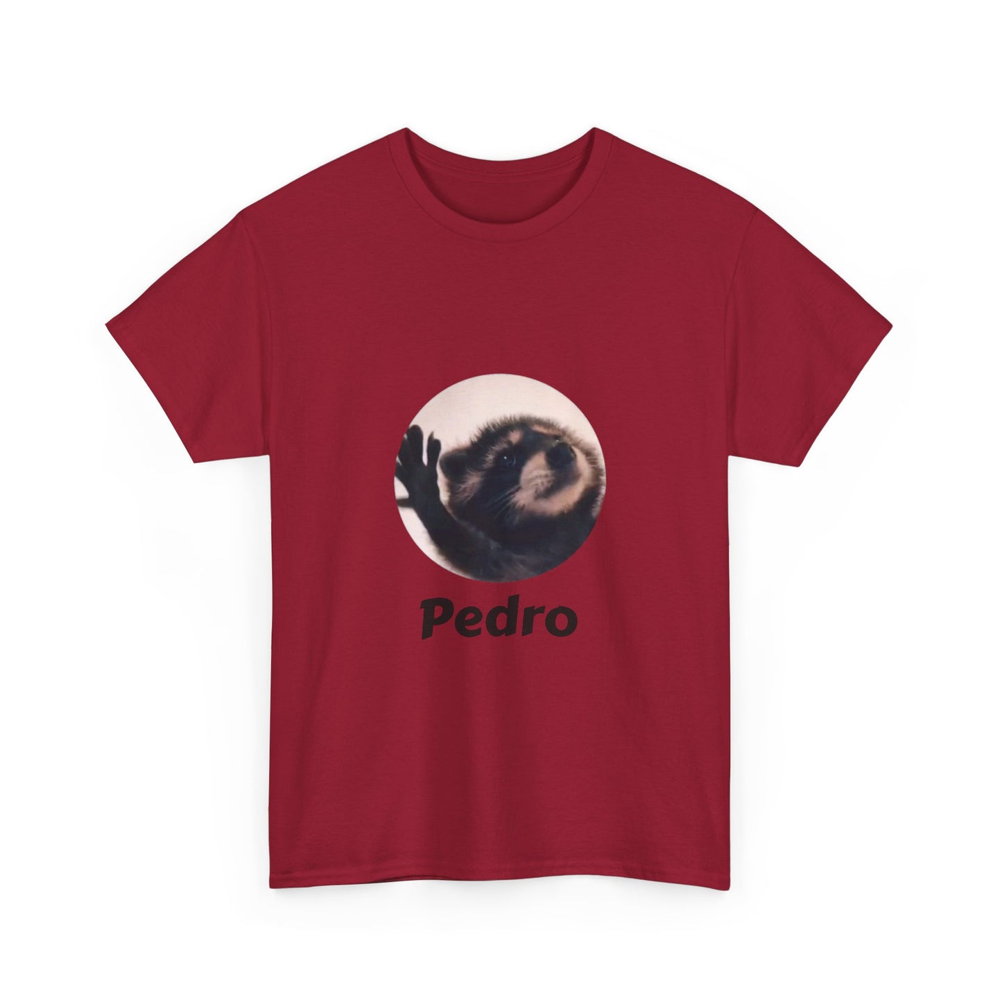 Pedro Raccoon Unisex Heavy Cotton Tee