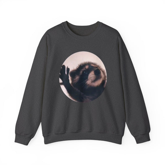 Pedro Raccoon Unisex Heavy Blend™ Crewneck Sweatshirt