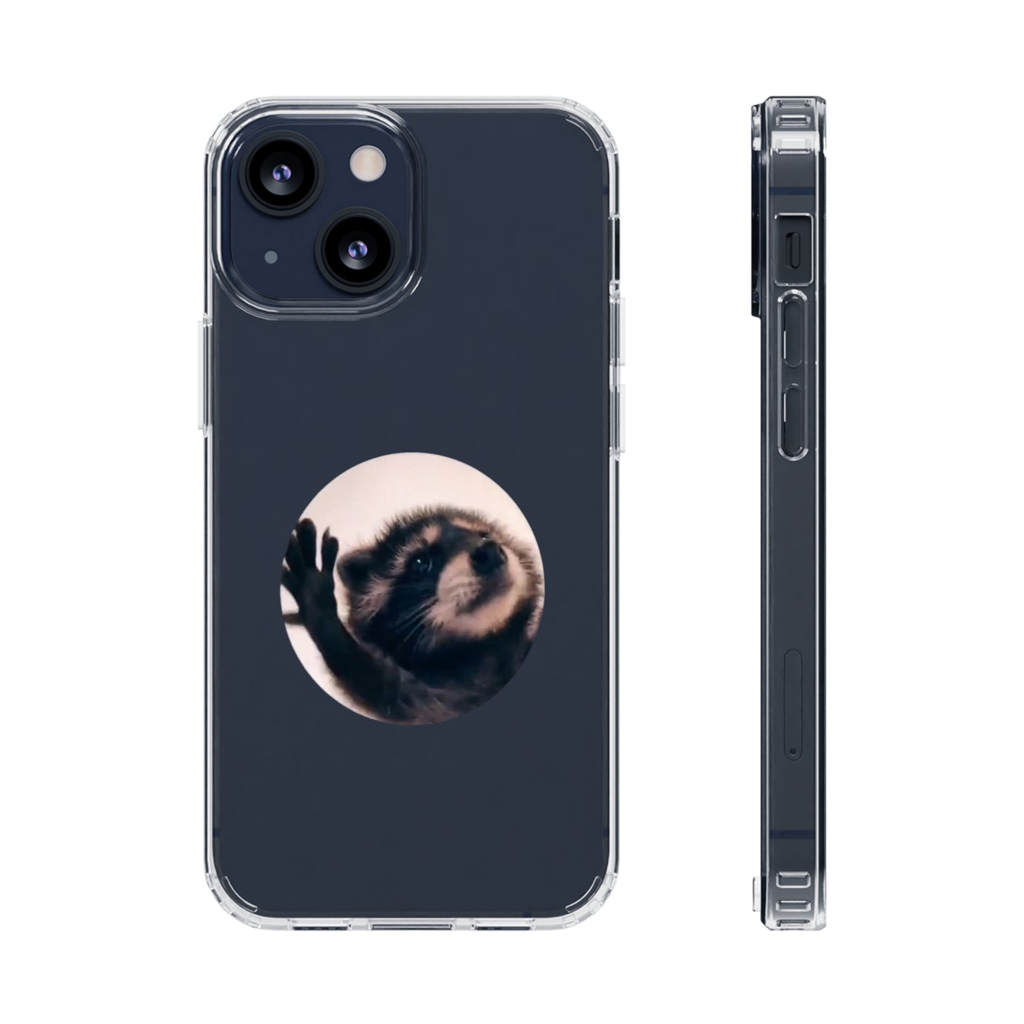 Pedro Raccoon Clear Cases