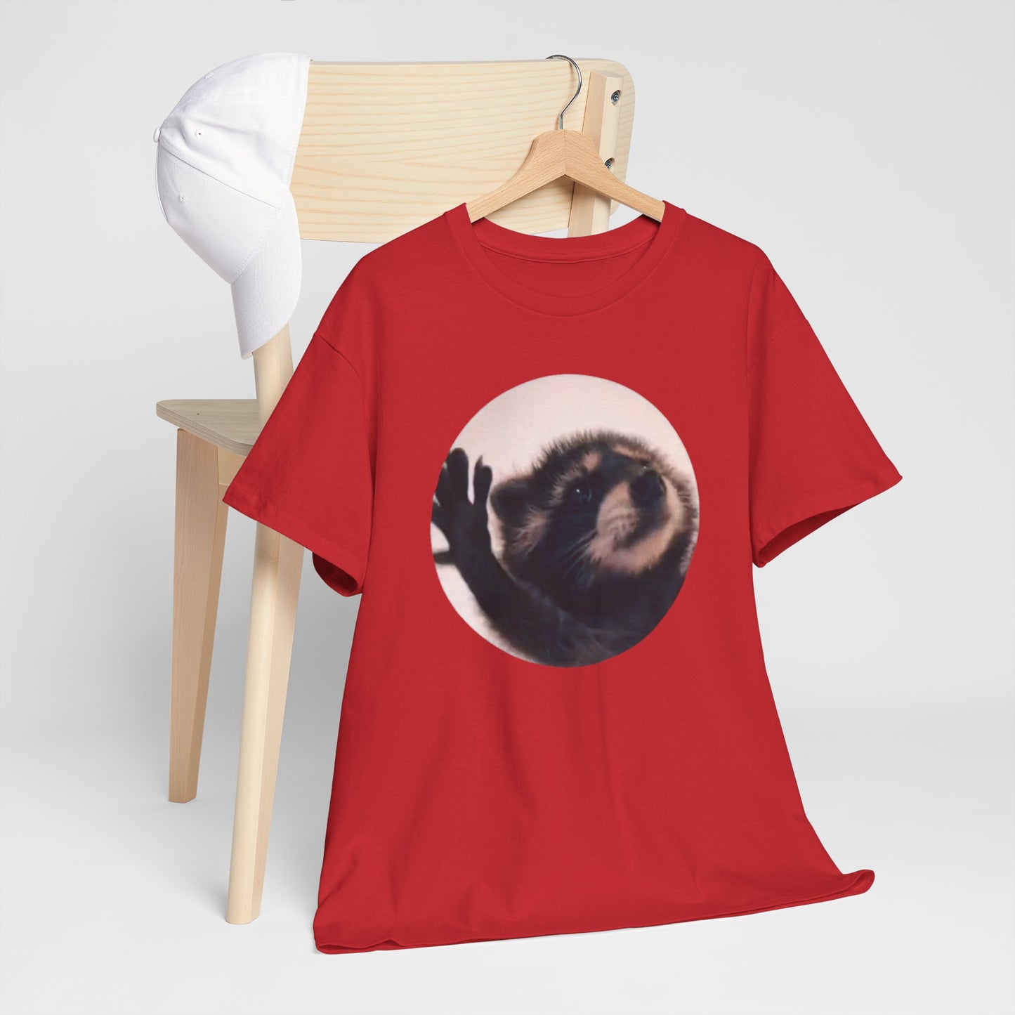 Pedro Raccoon Unisex Heavy Cotton Tee