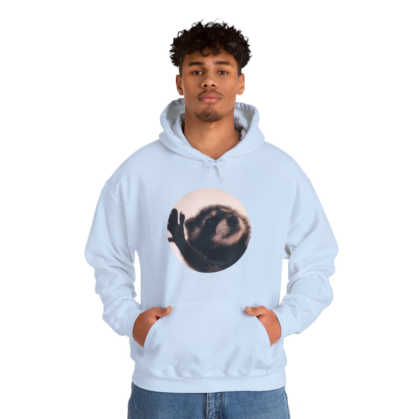 Pedro Raccoon Unisex Heavy Blend™ Hooded Sweatshirt