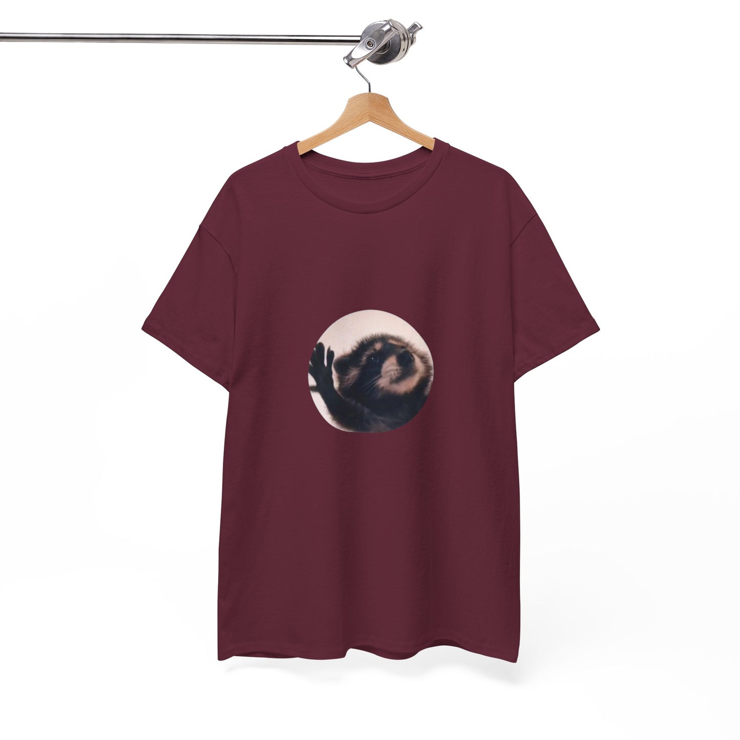 Pedro Raccoon Unisex Heavy Cotton Tee