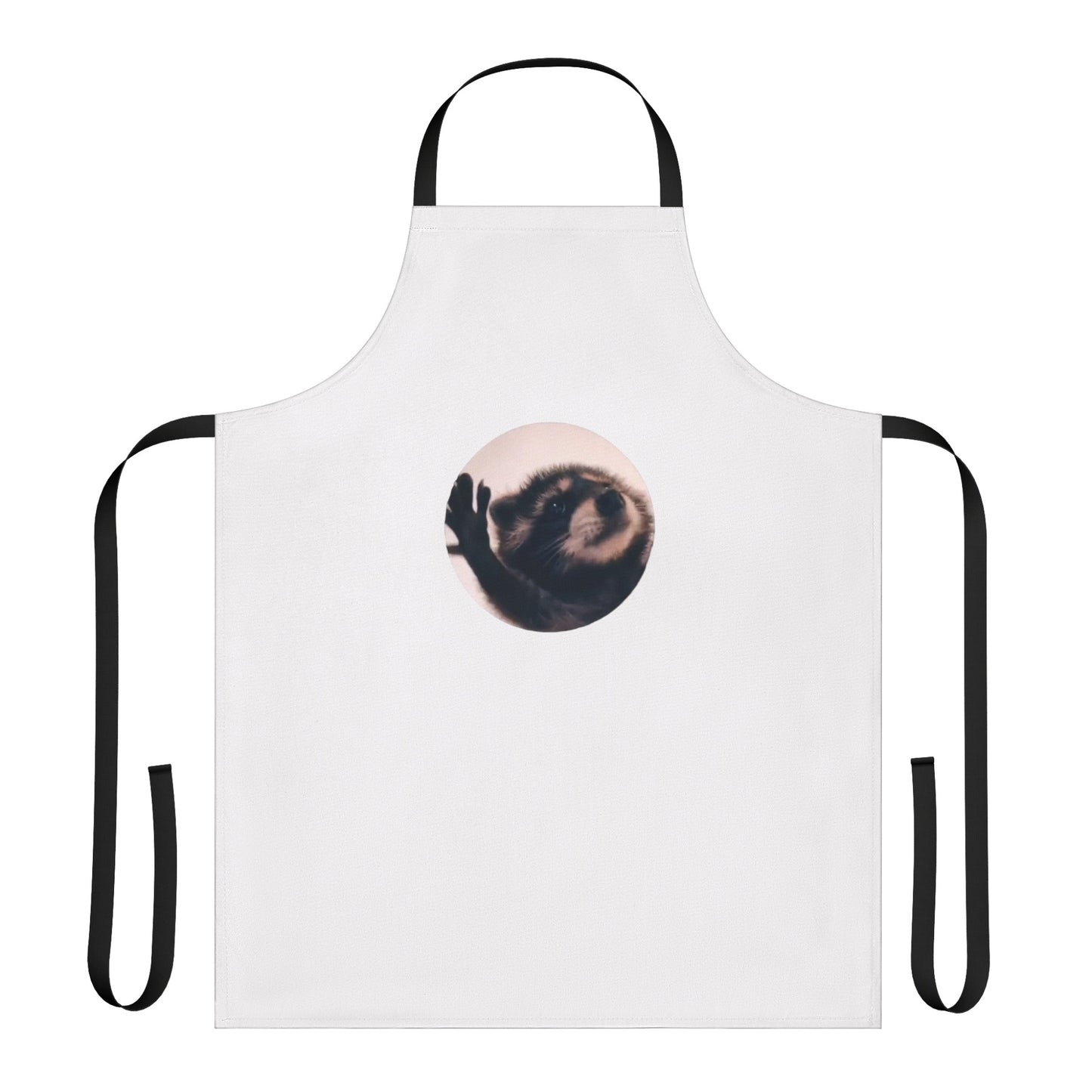 Pedro Raccoon Apron, 5-Color Straps (AOP)