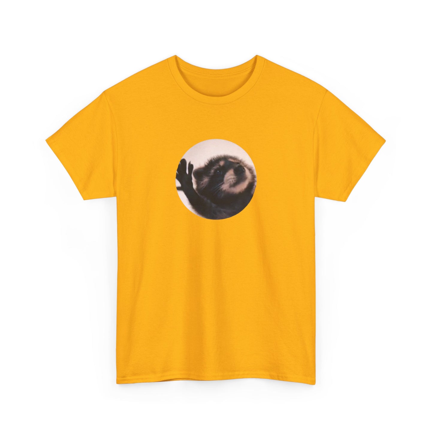 Pedro Raccoon Unisex Heavy Cotton Tee