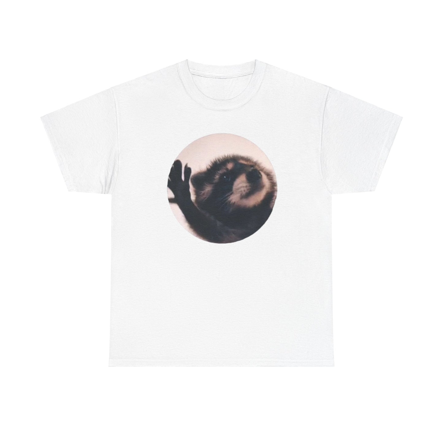 Pedro Raccoon Unisex Heavy Cotton Tee