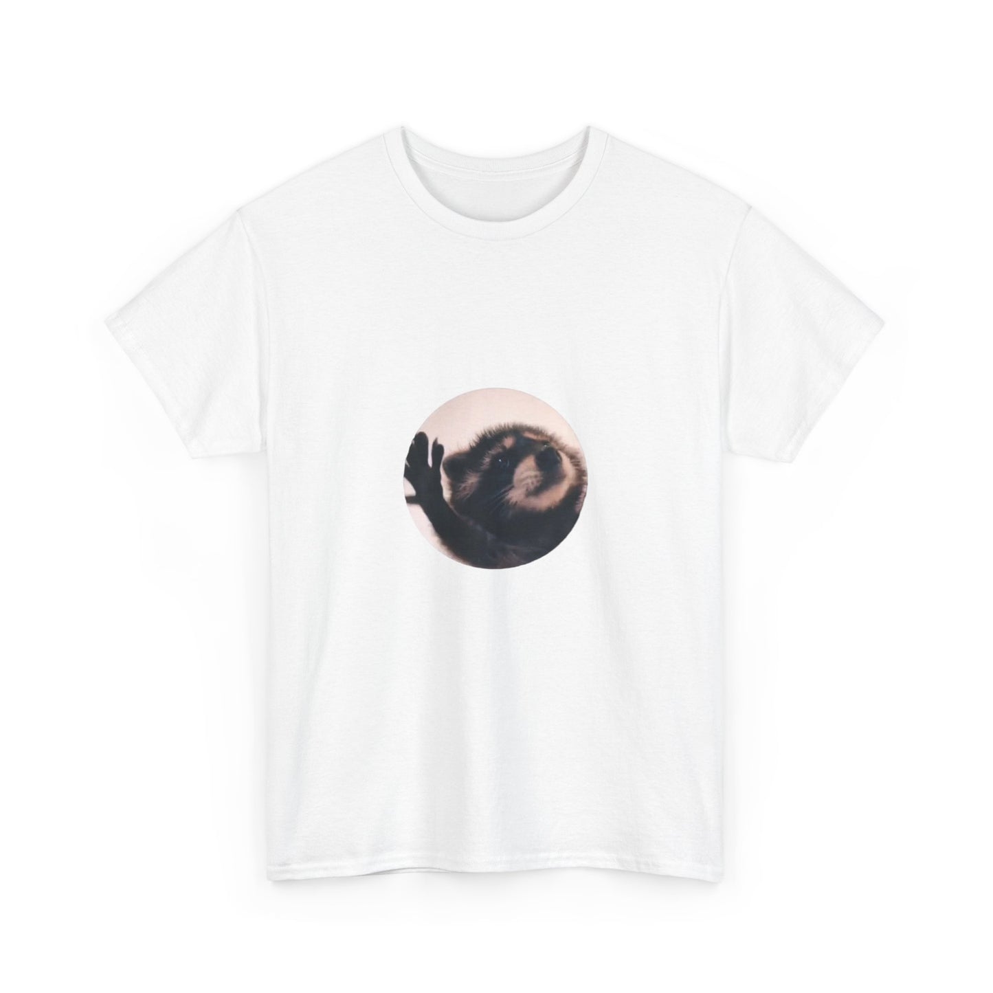 Pedro Raccoon Unisex Heavy Cotton Tee