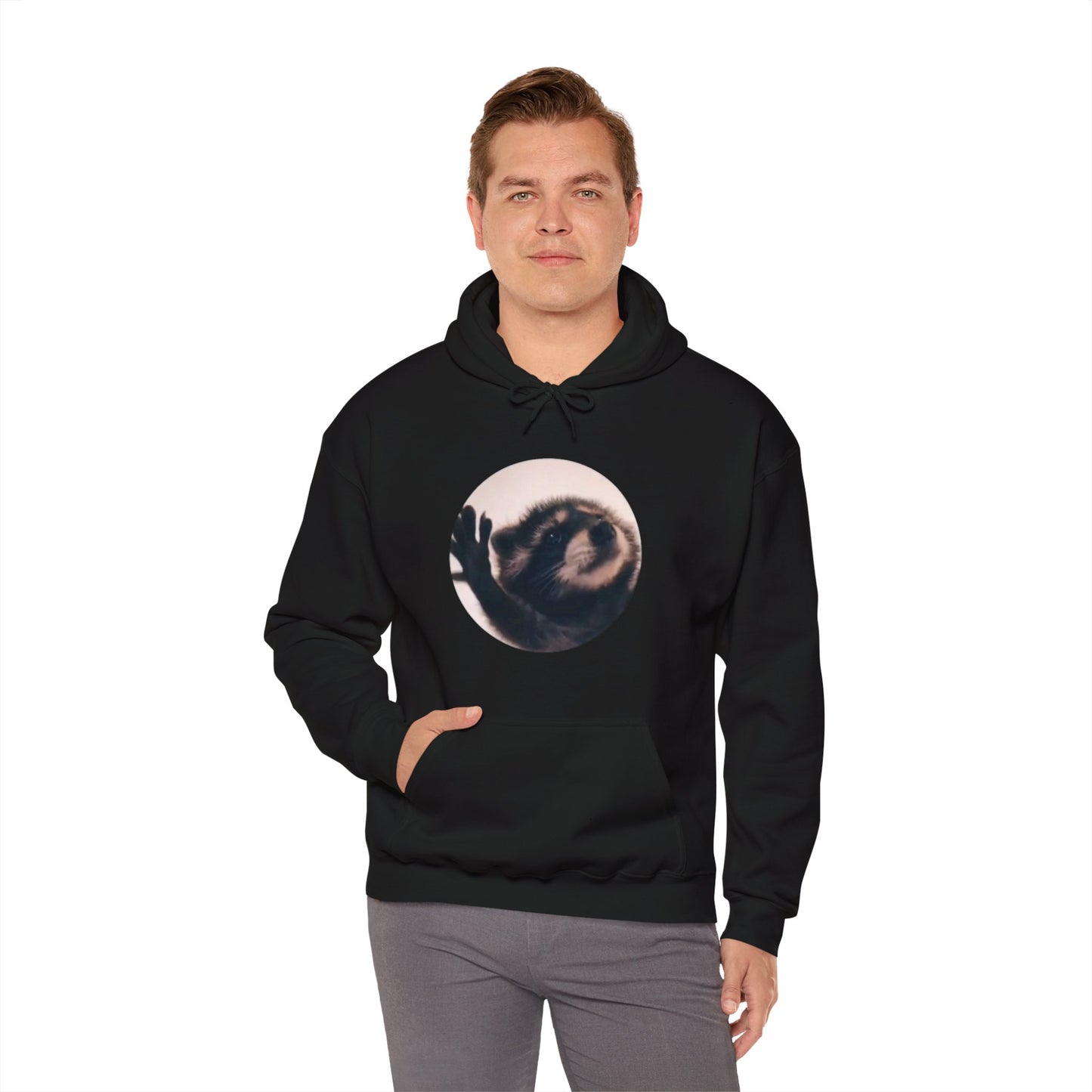 Pedro Raccoon Unisex Heavy Blend™ Hooded Sweatshirt