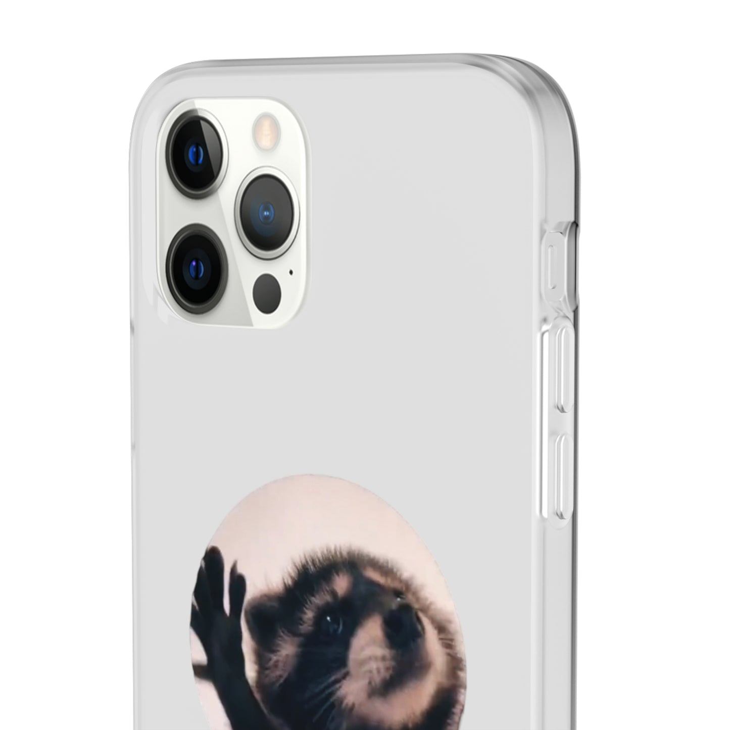 Pedro Raccoon Flexi Cases