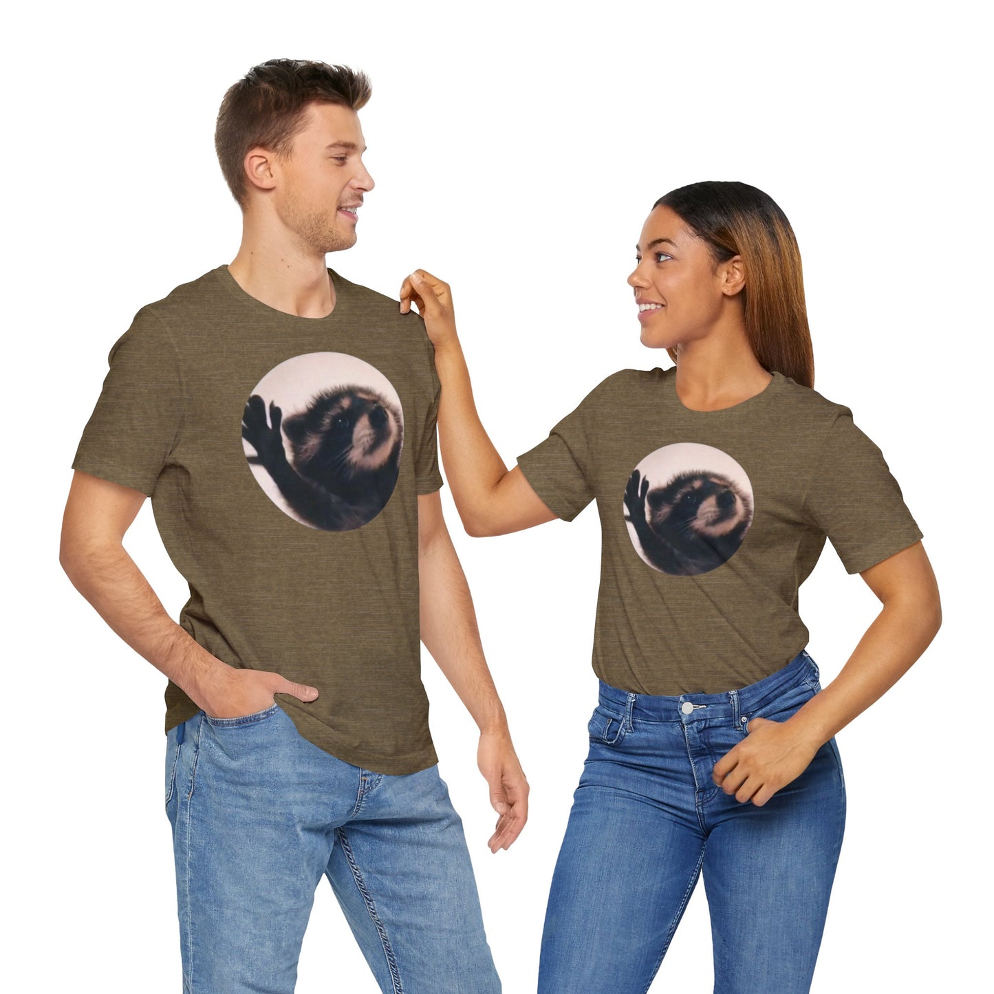 Pedro Raccoon Unisex Jersey Short Sleeve Tee