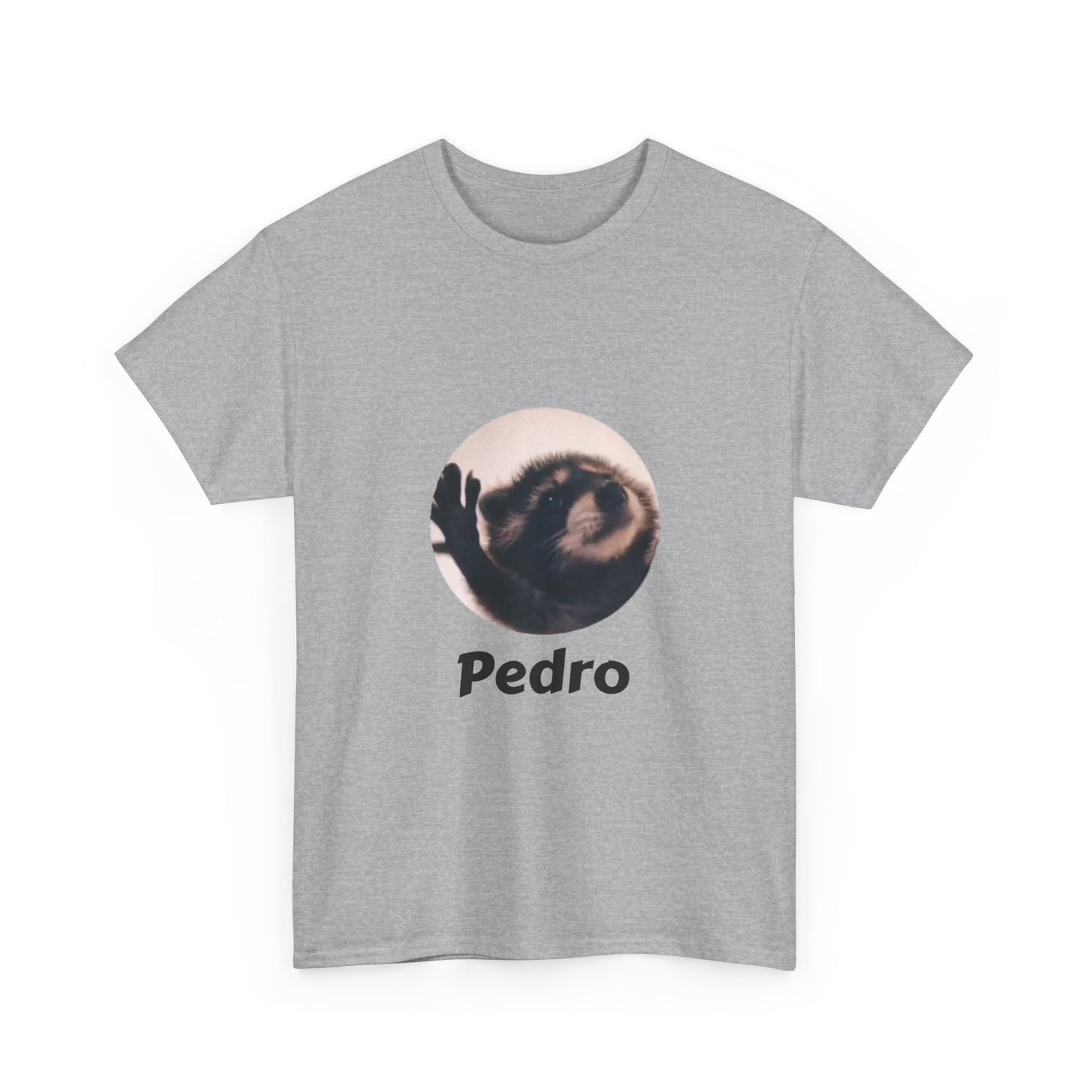 Pedro Raccoon Unisex Heavy Cotton Tee