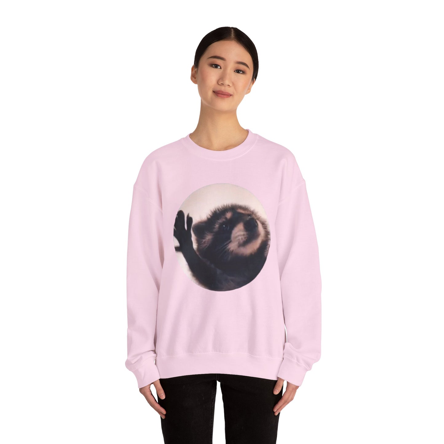 Pedro Raccoon Unisex Heavy Blend™ Crewneck Sweatshirt