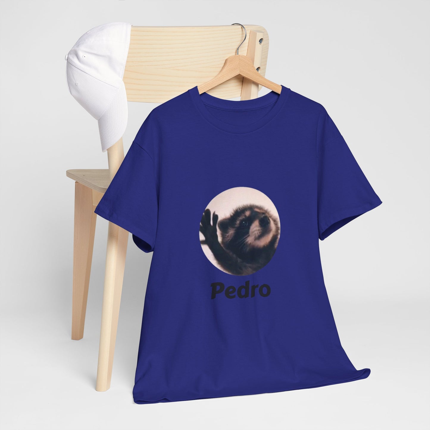 Pedro Raccoon Unisex Heavy Cotton Tee