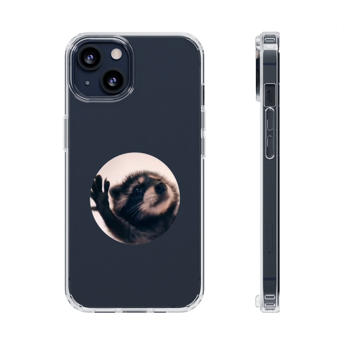 Pedro Raccoon Clear Cases