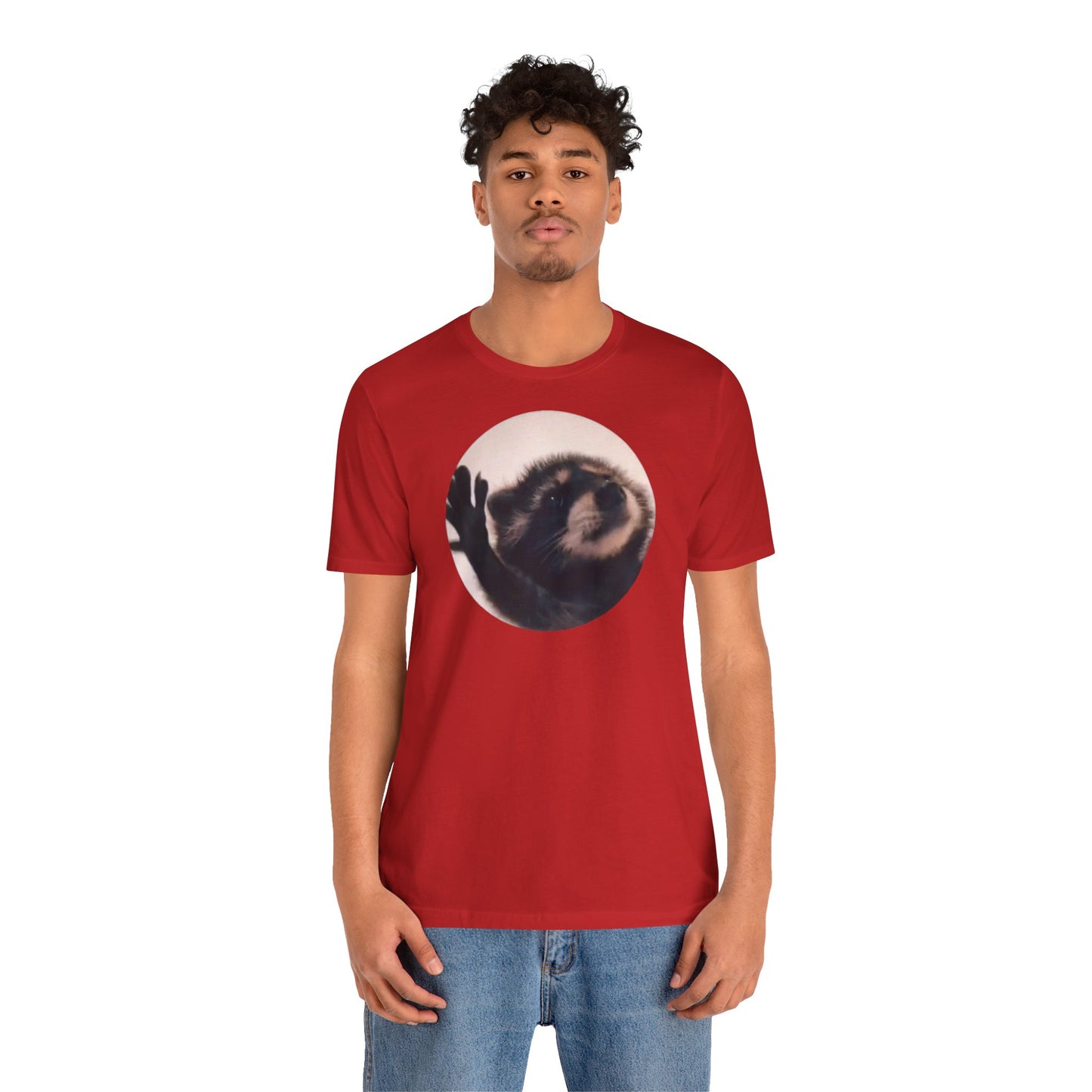 Pedro Raccoon Unisex Jersey Short Sleeve Tee