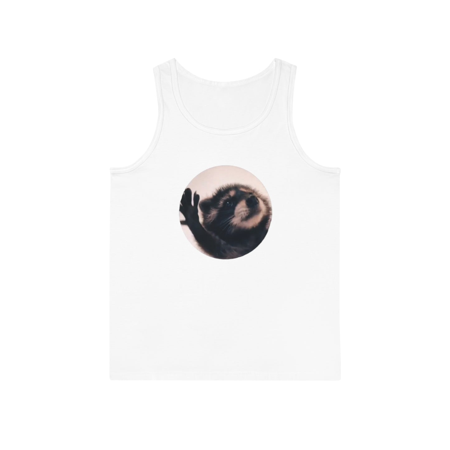 Pedro Raccoon Unisex Softstyle™ Tank Top