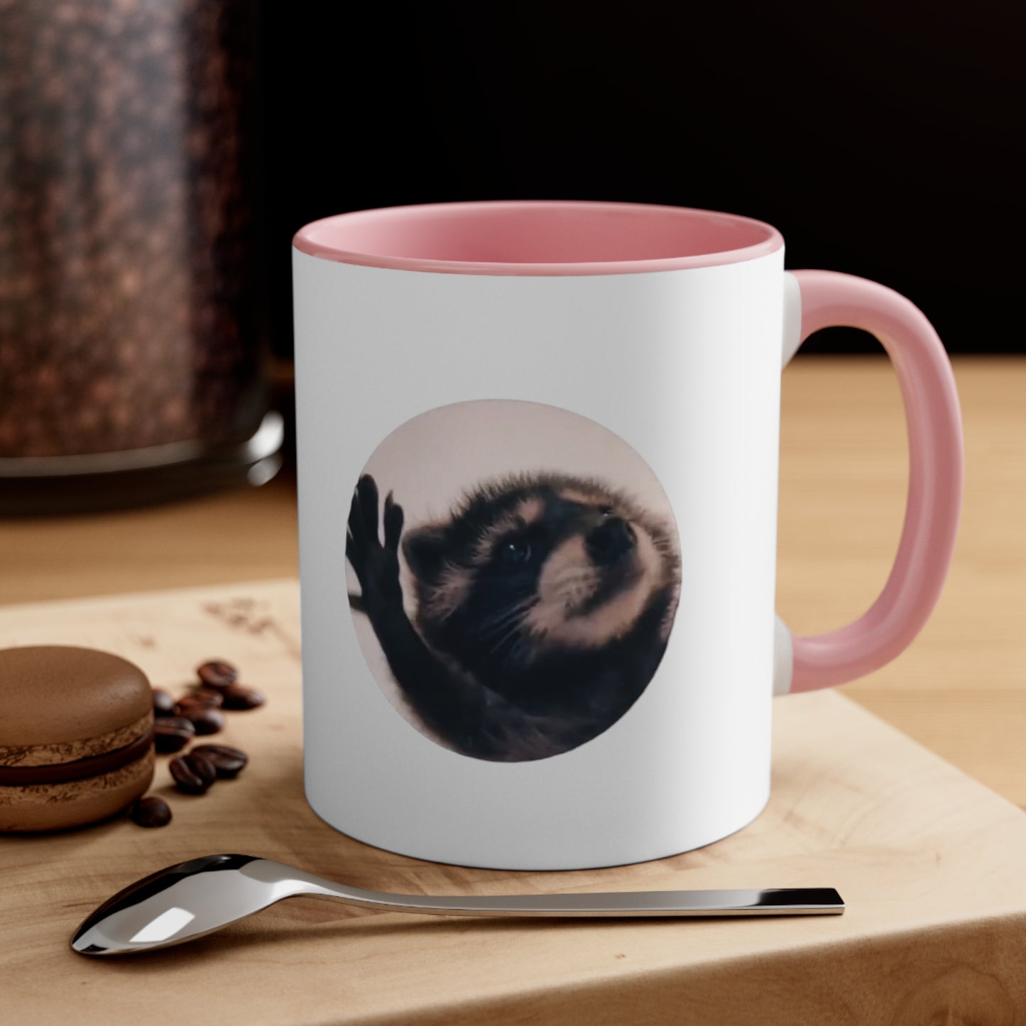 Pedro Raccoon Accent Coffee Mug, 11oz (330ml)