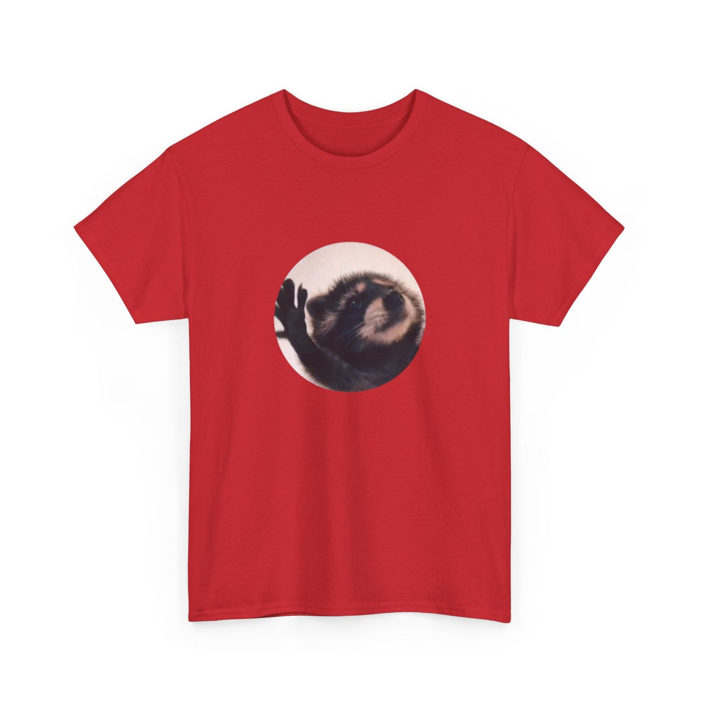 Pedro Raccoon Unisex Heavy Cotton Tee