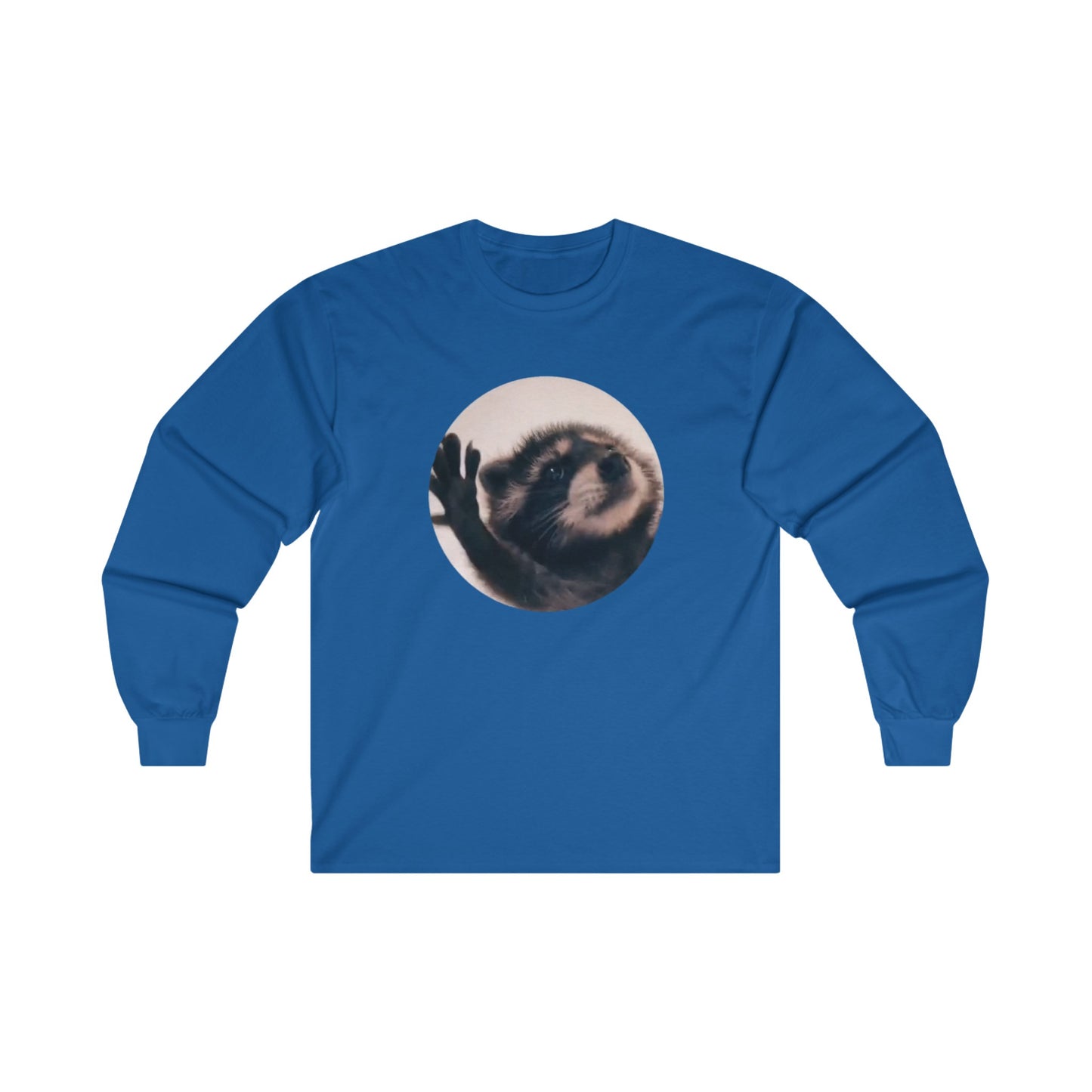 Pedro Raccoon Unisex Ultra Cotton Long Sleeve Tee